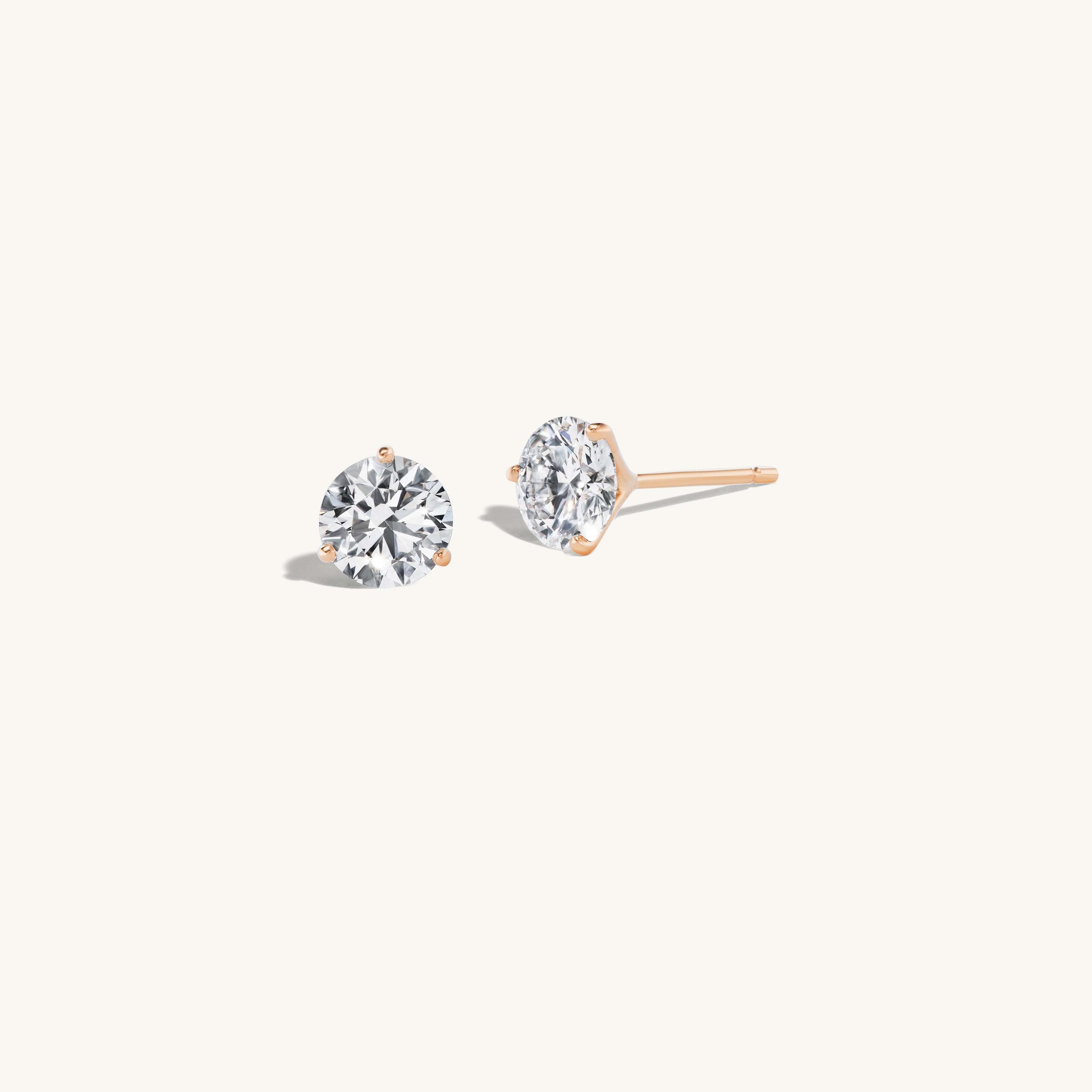 Small Fluted Stud
