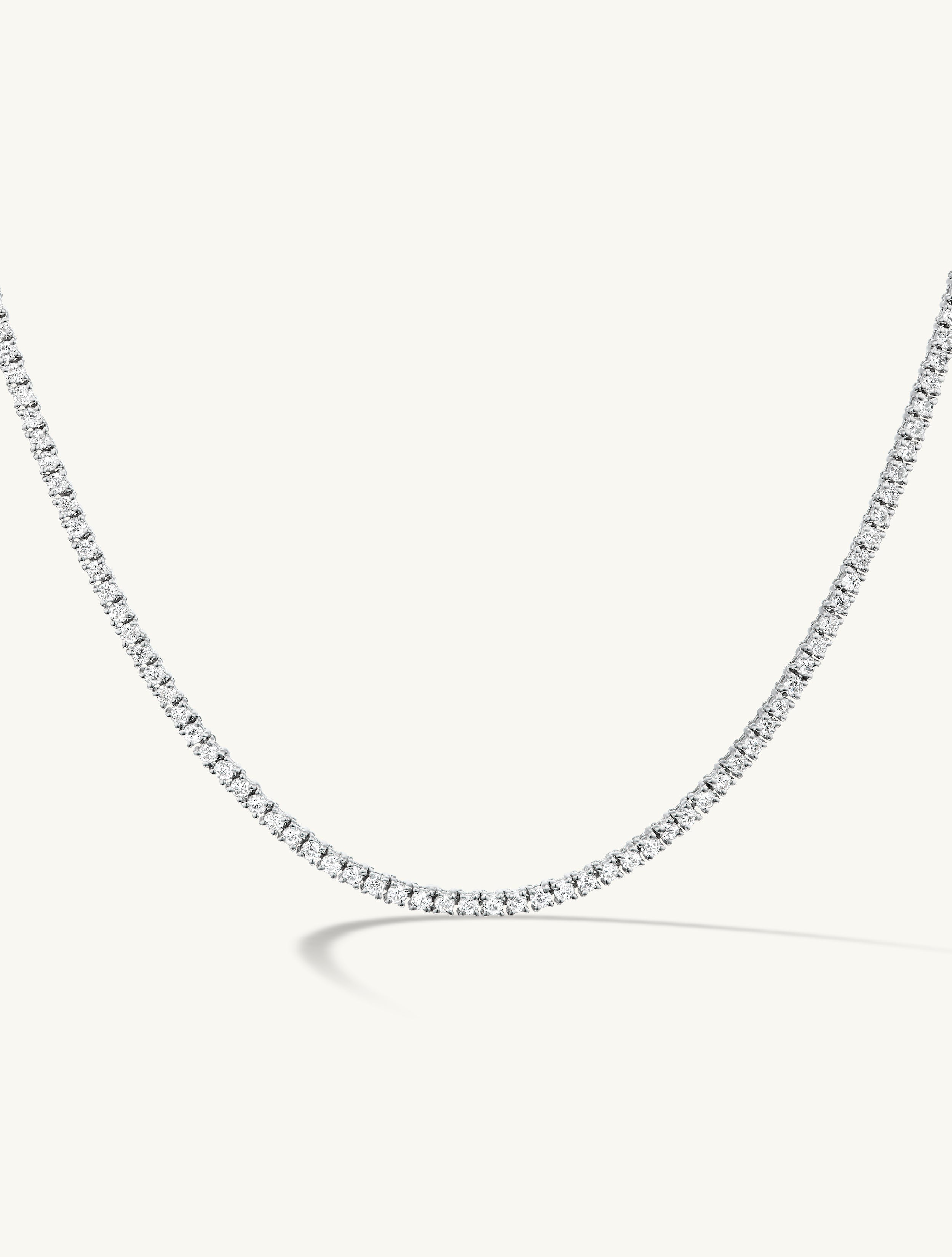 Classic Diamond Tennis Necklace