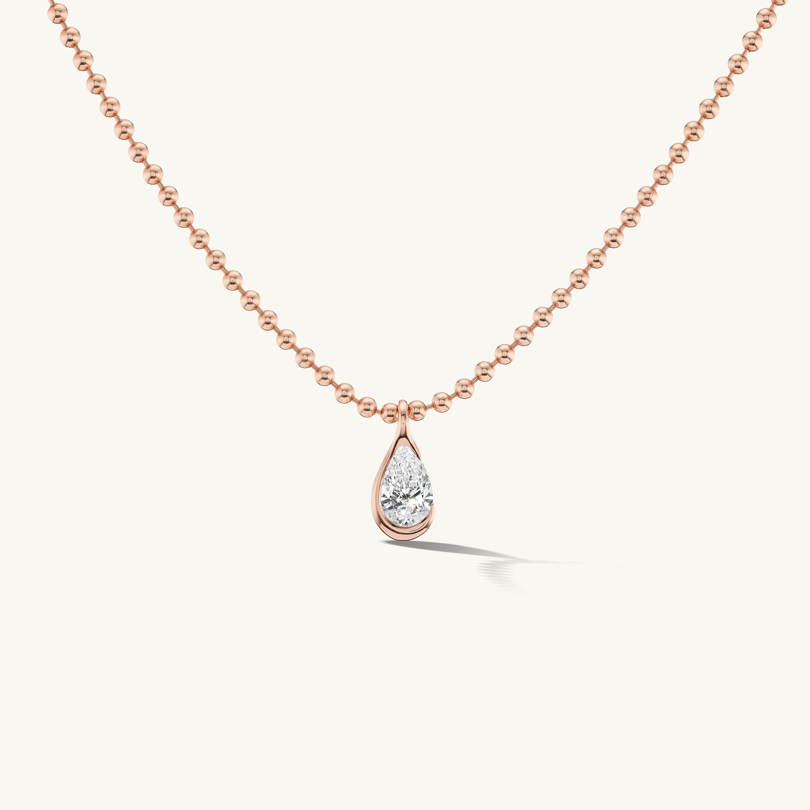 Droplet Pendant Necklace