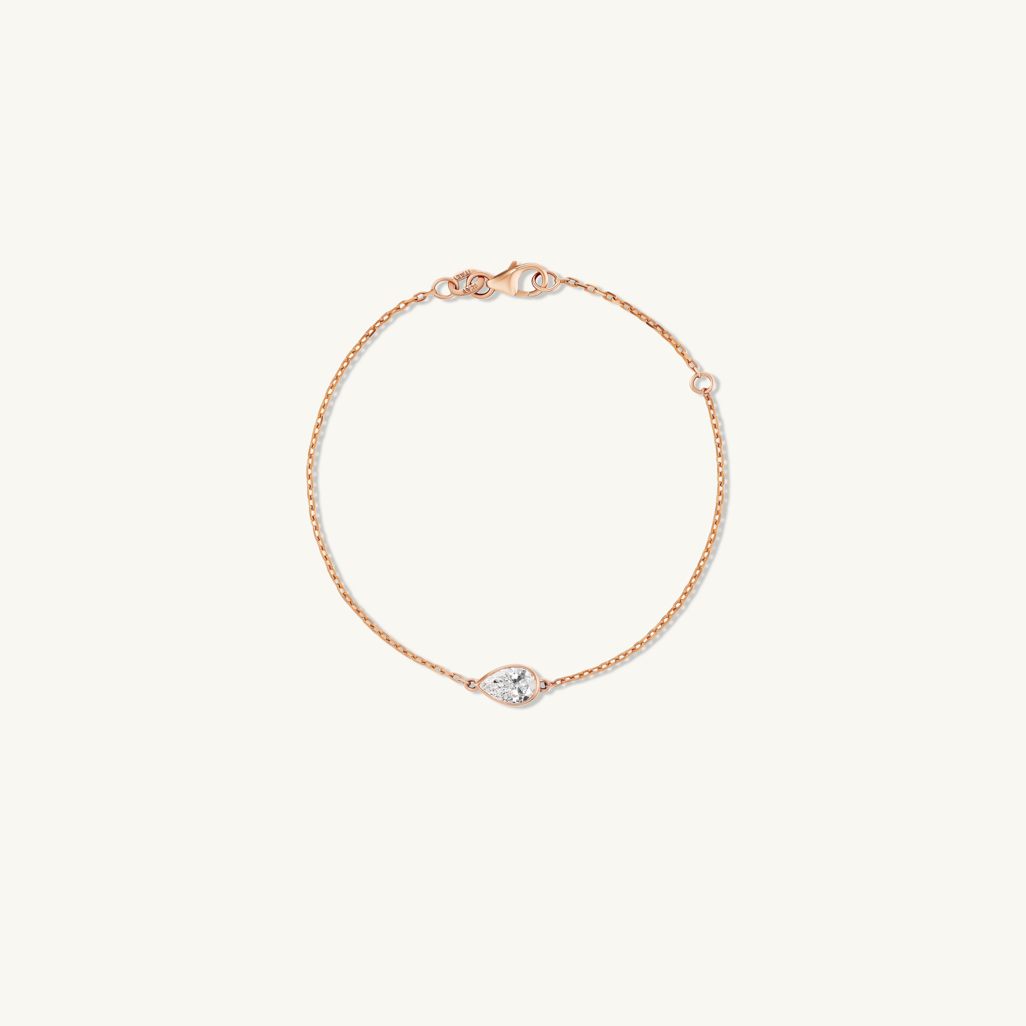 Asscher Bezel Bracelet