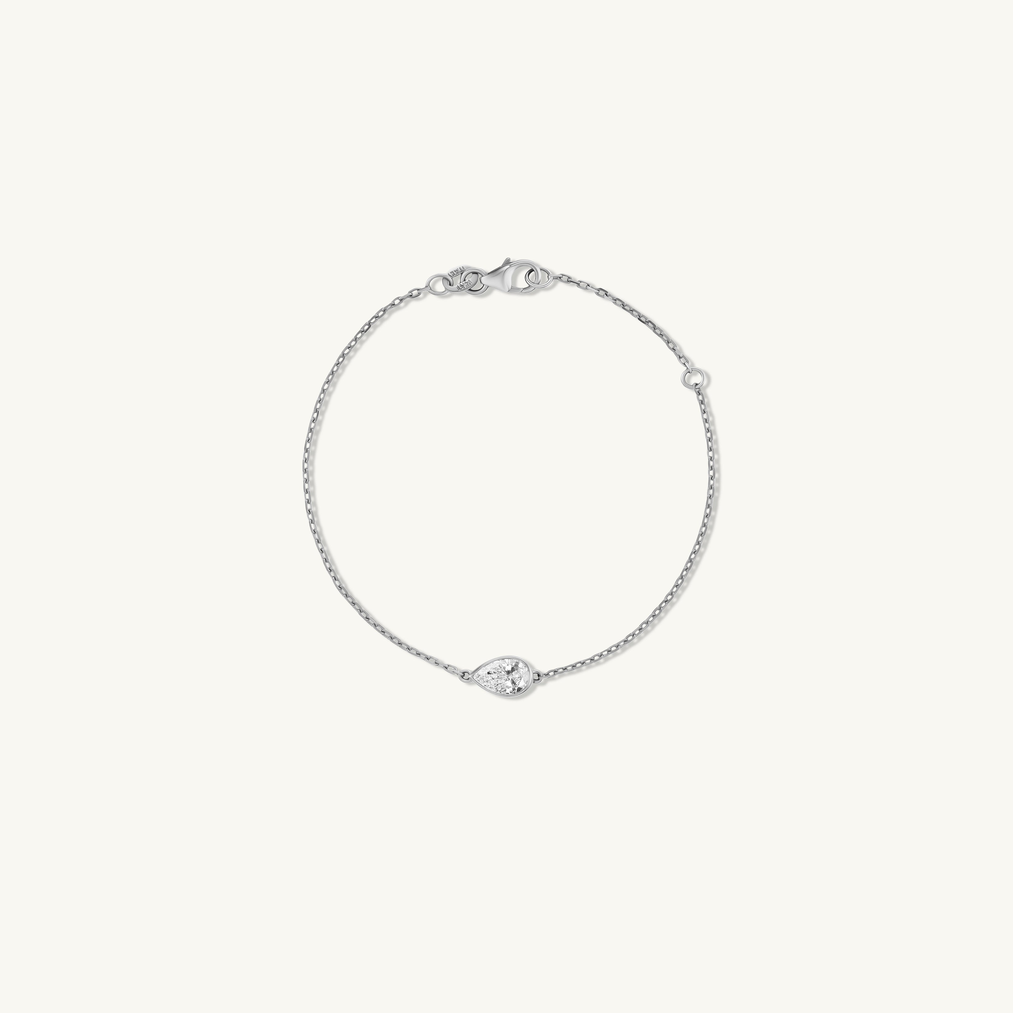 Asscher Bezel Bracelet