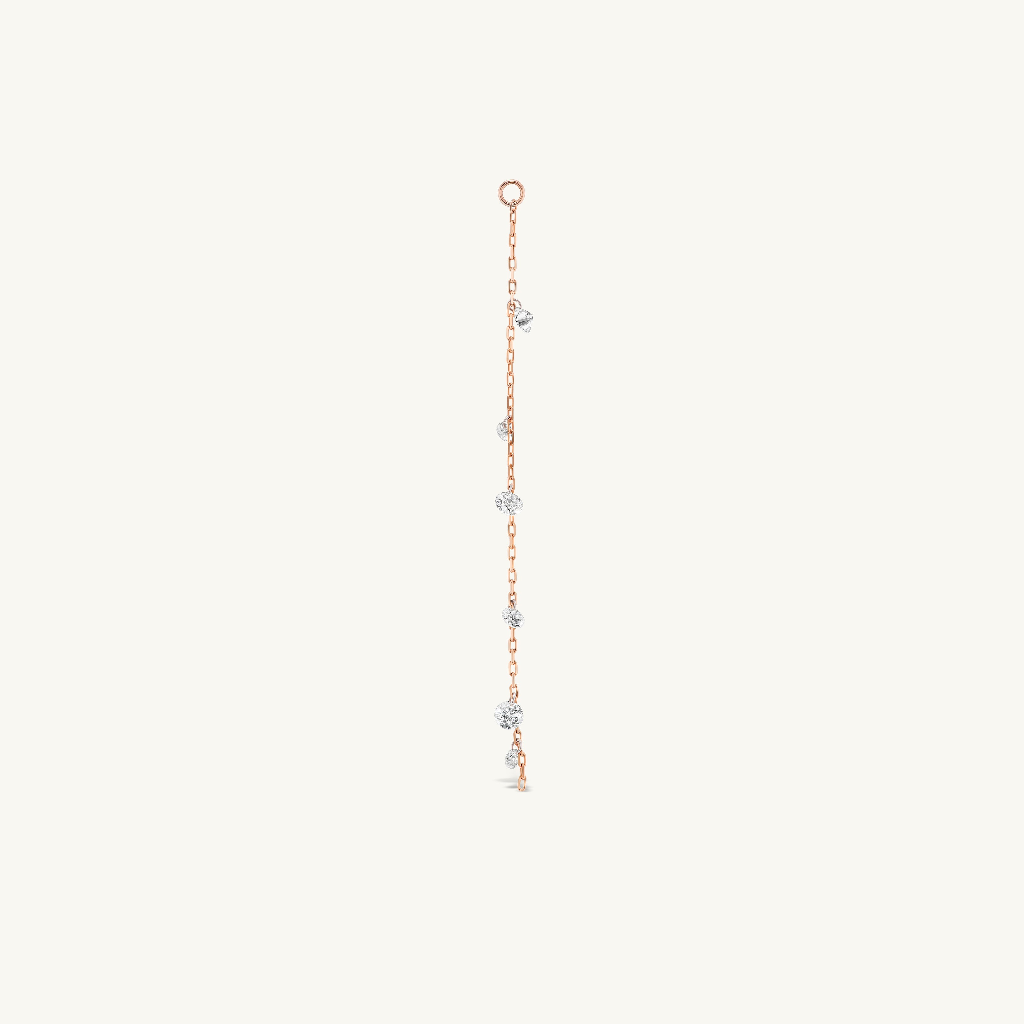 Grand Pierced Diamond Dew Charm for Huggies