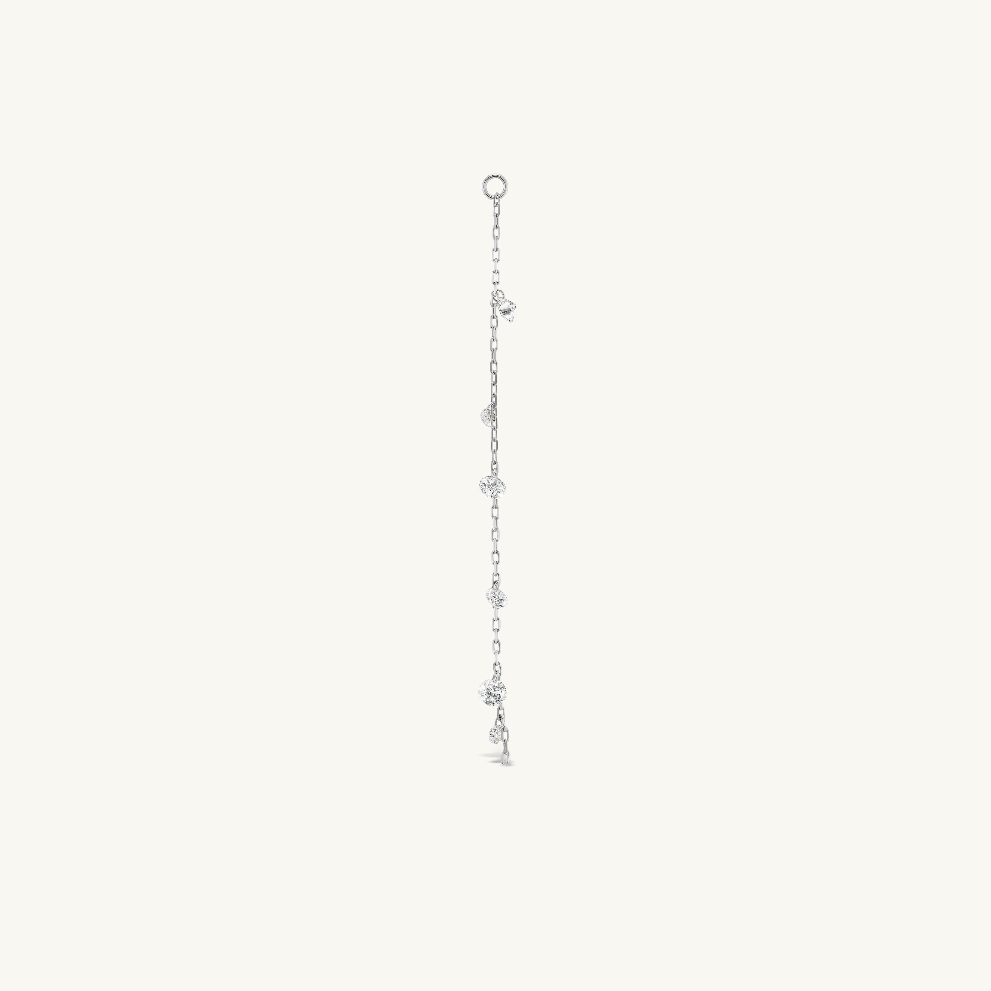Grand Pierced Diamond Dew Charm for Huggies