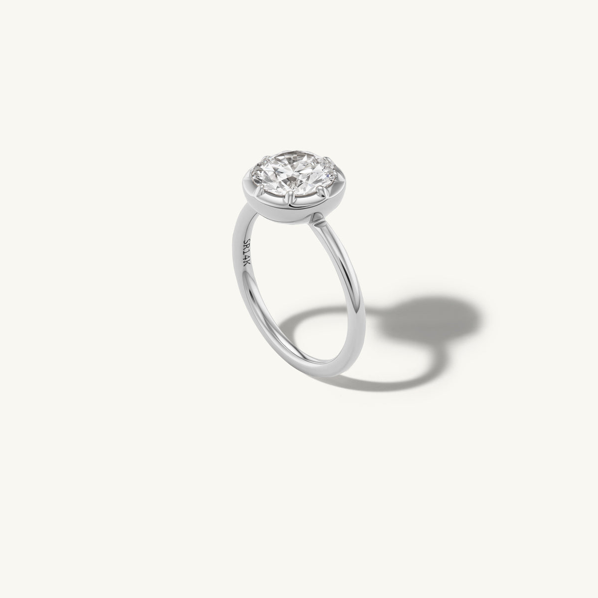 Georgian Round Pinky Ring