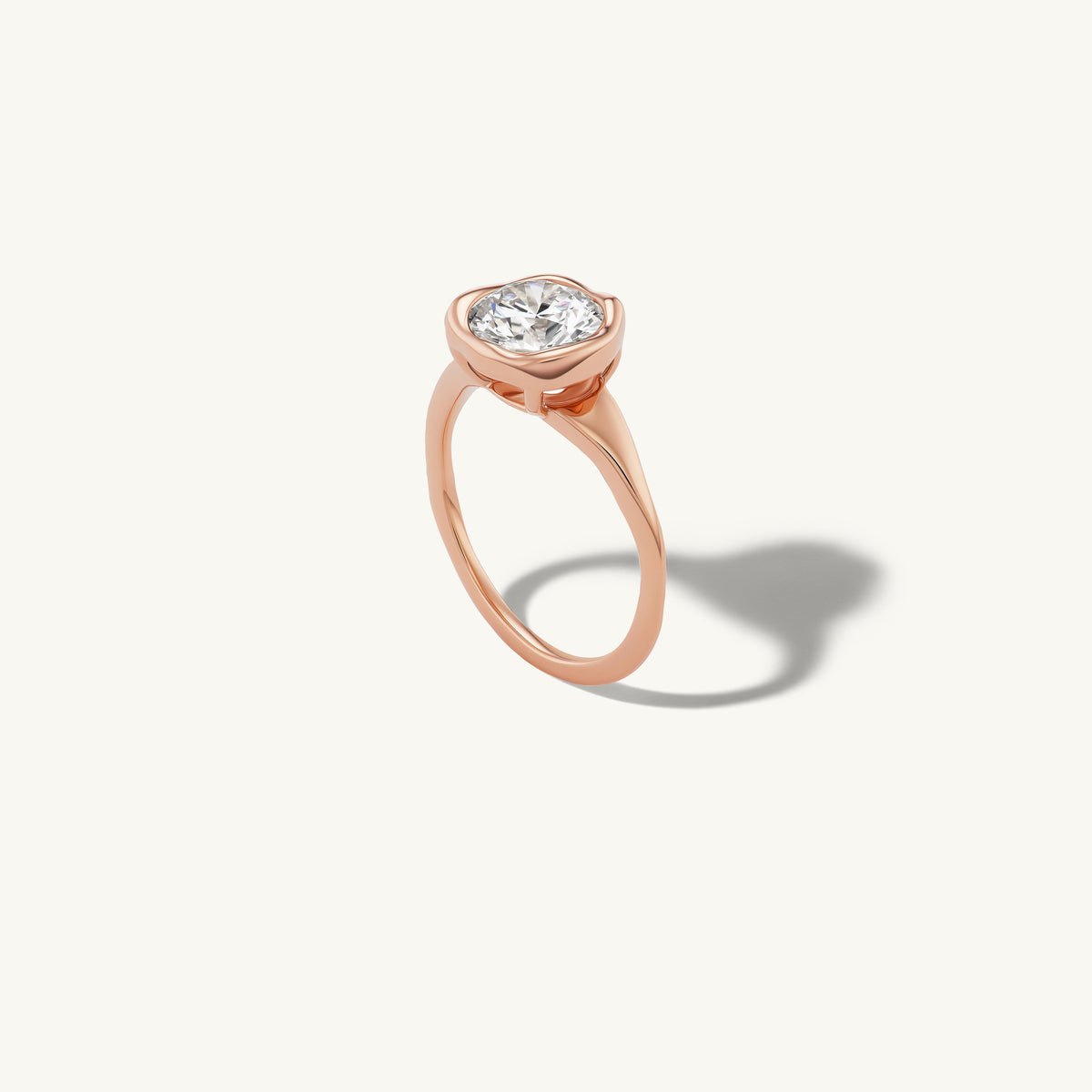 Organic Round Pinky Ring