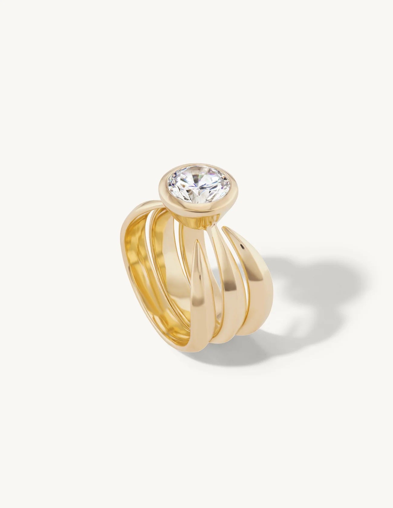 Tapered Engagement Try-On Ring