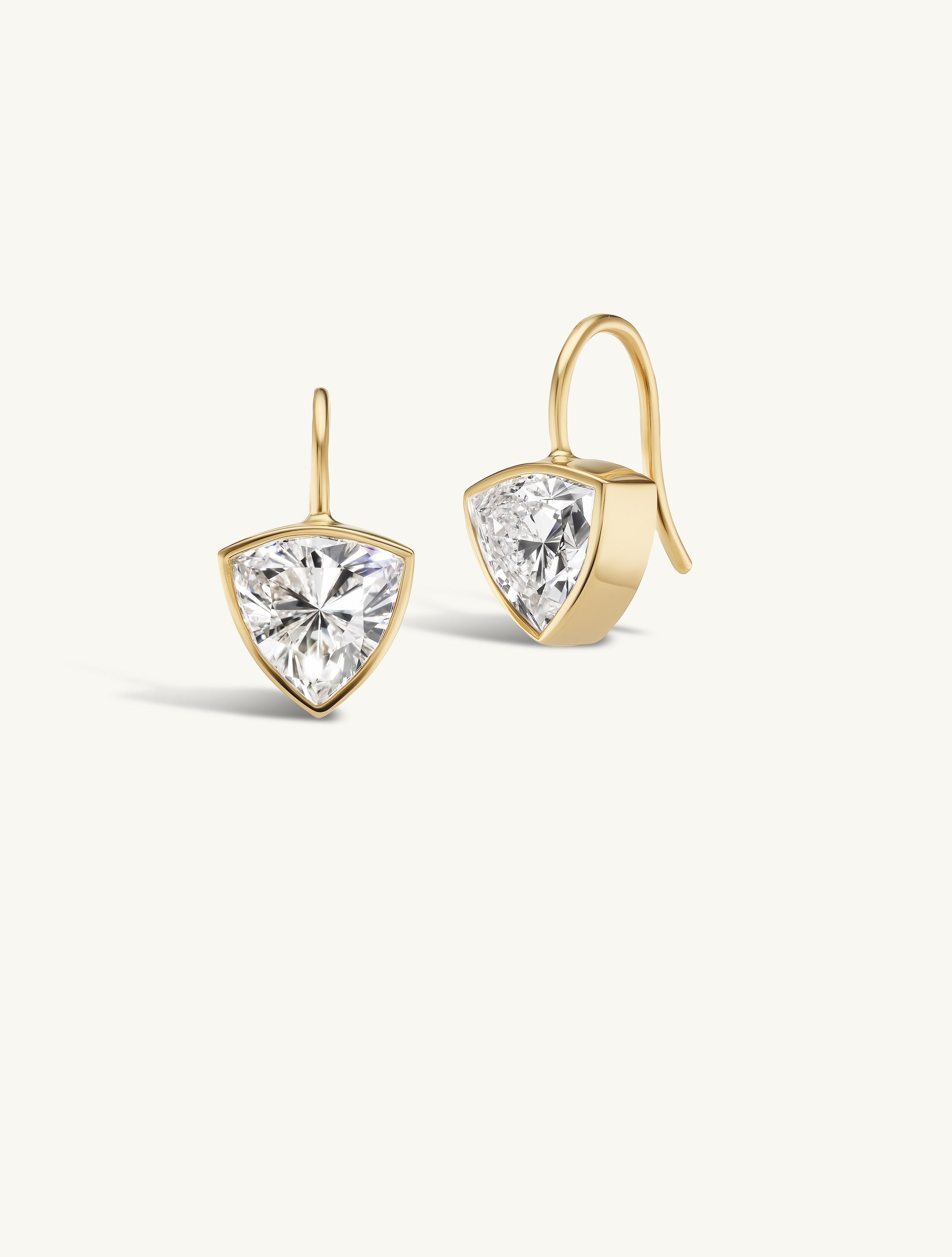 Trillion Drop Earrings