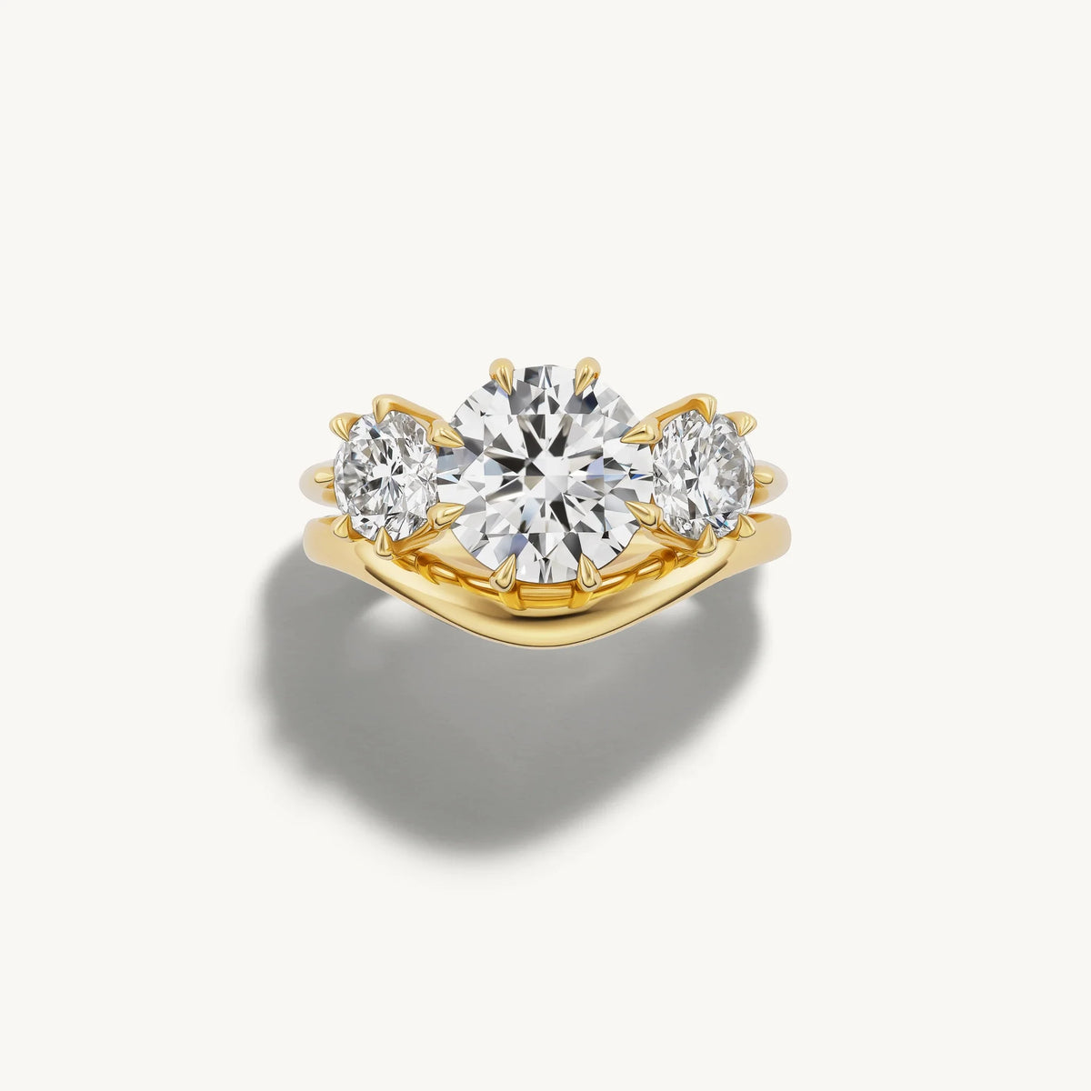Trilogy - Round, 2.5CT