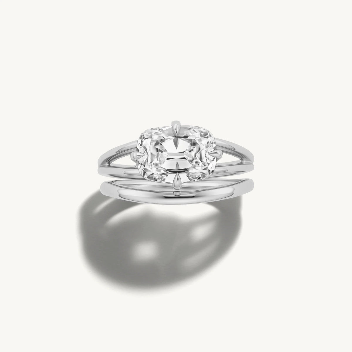 Union - Elongated Cushion, 2CT