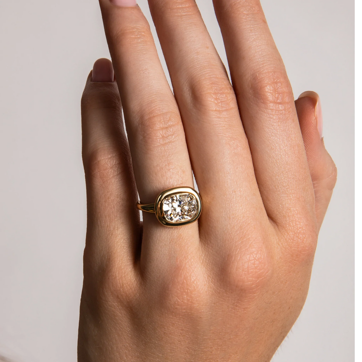Victorian - Elongated Cushion, 2CT