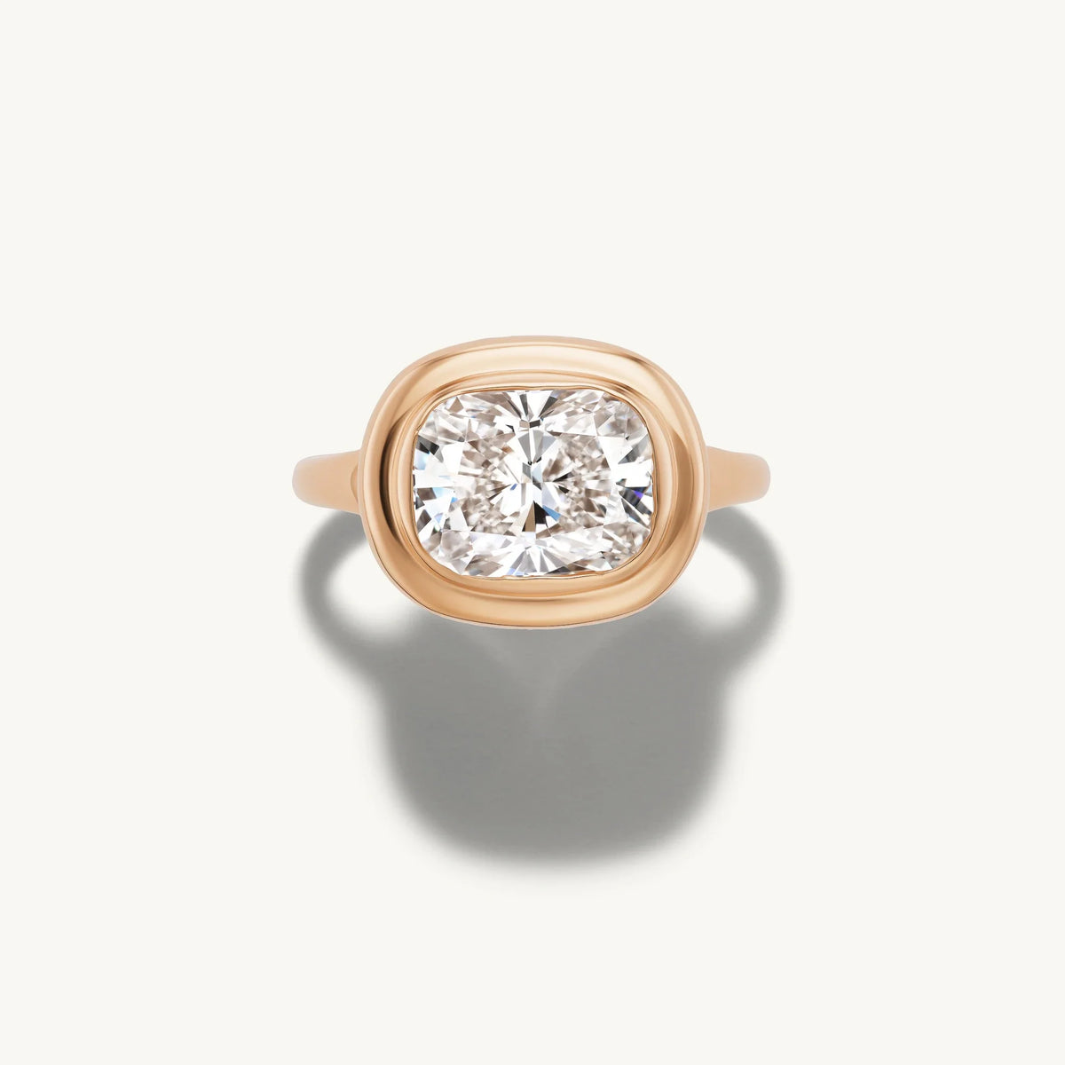 Victorian - Elongated Cushion, 2CT