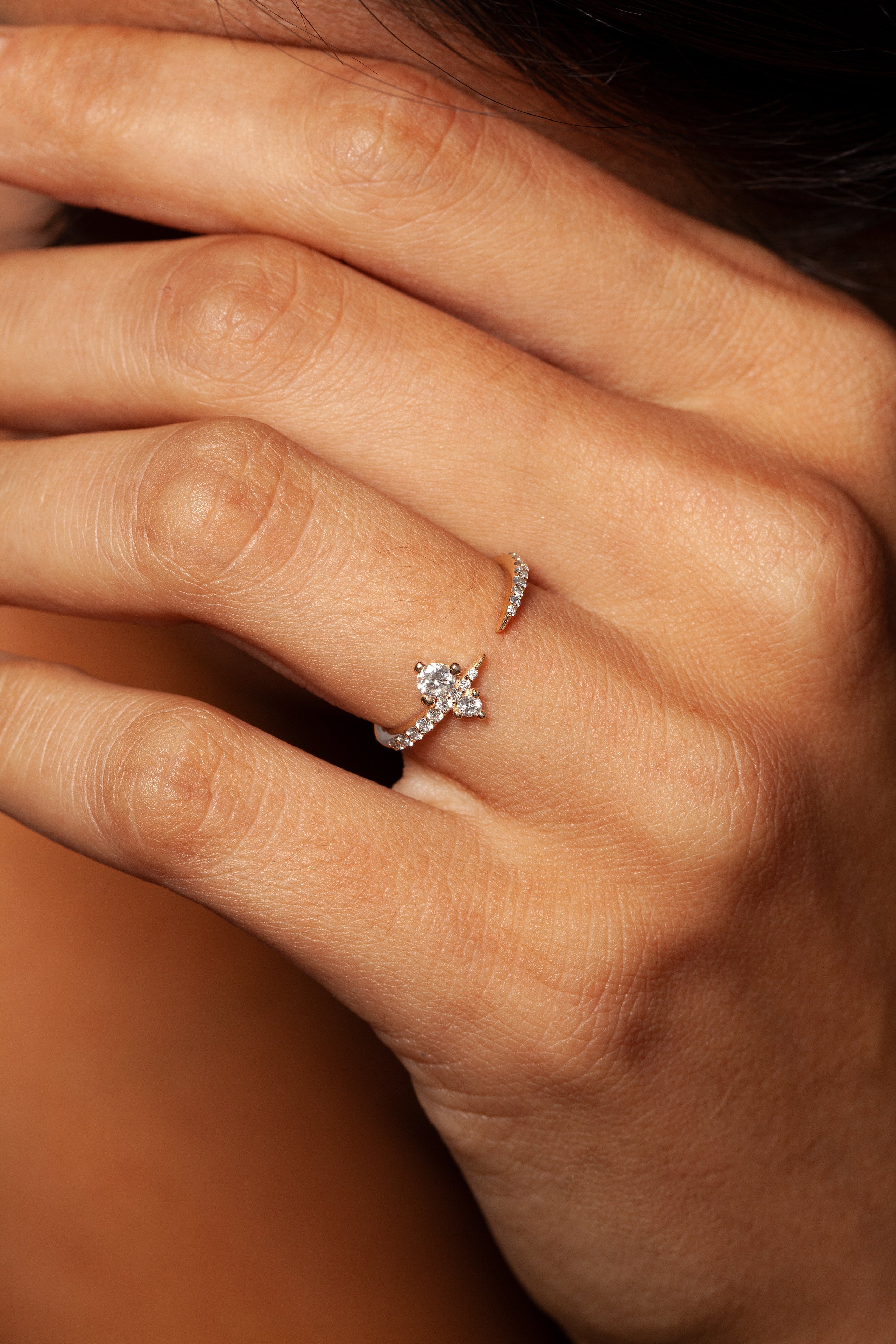 Pave Apex Ring