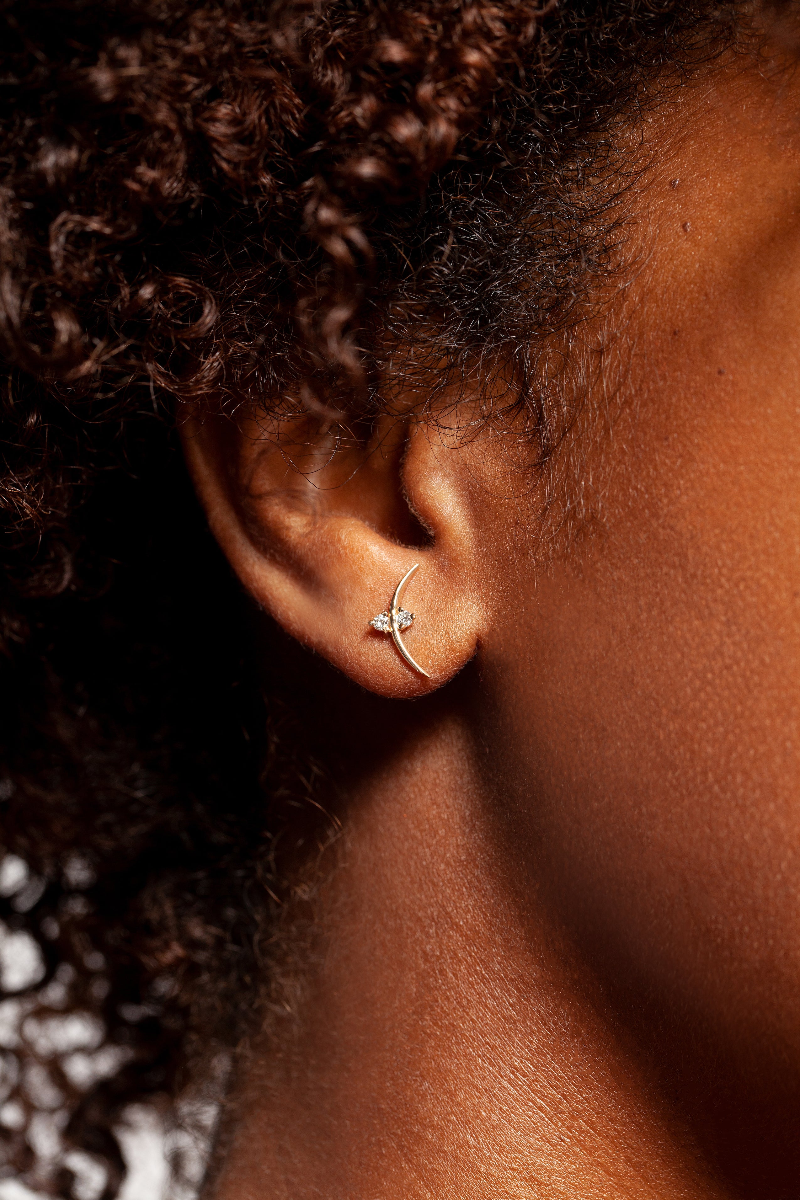 Crescent Studs