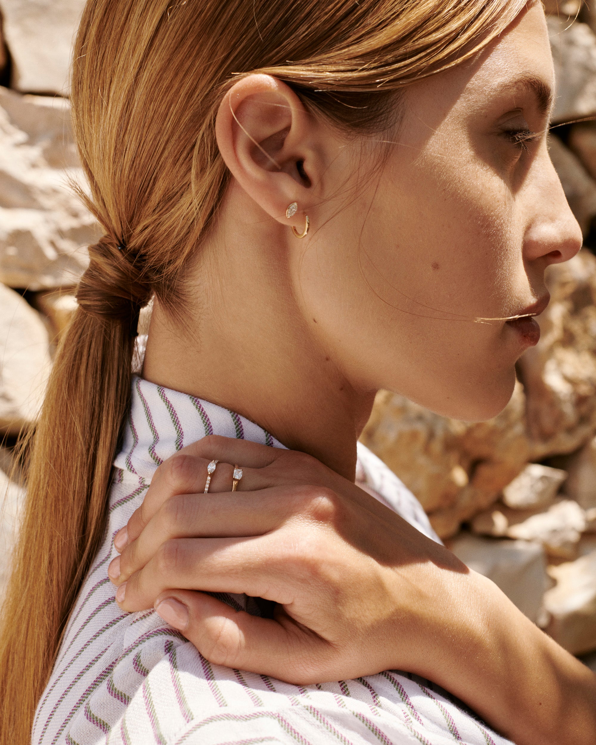 Marquise Studs
