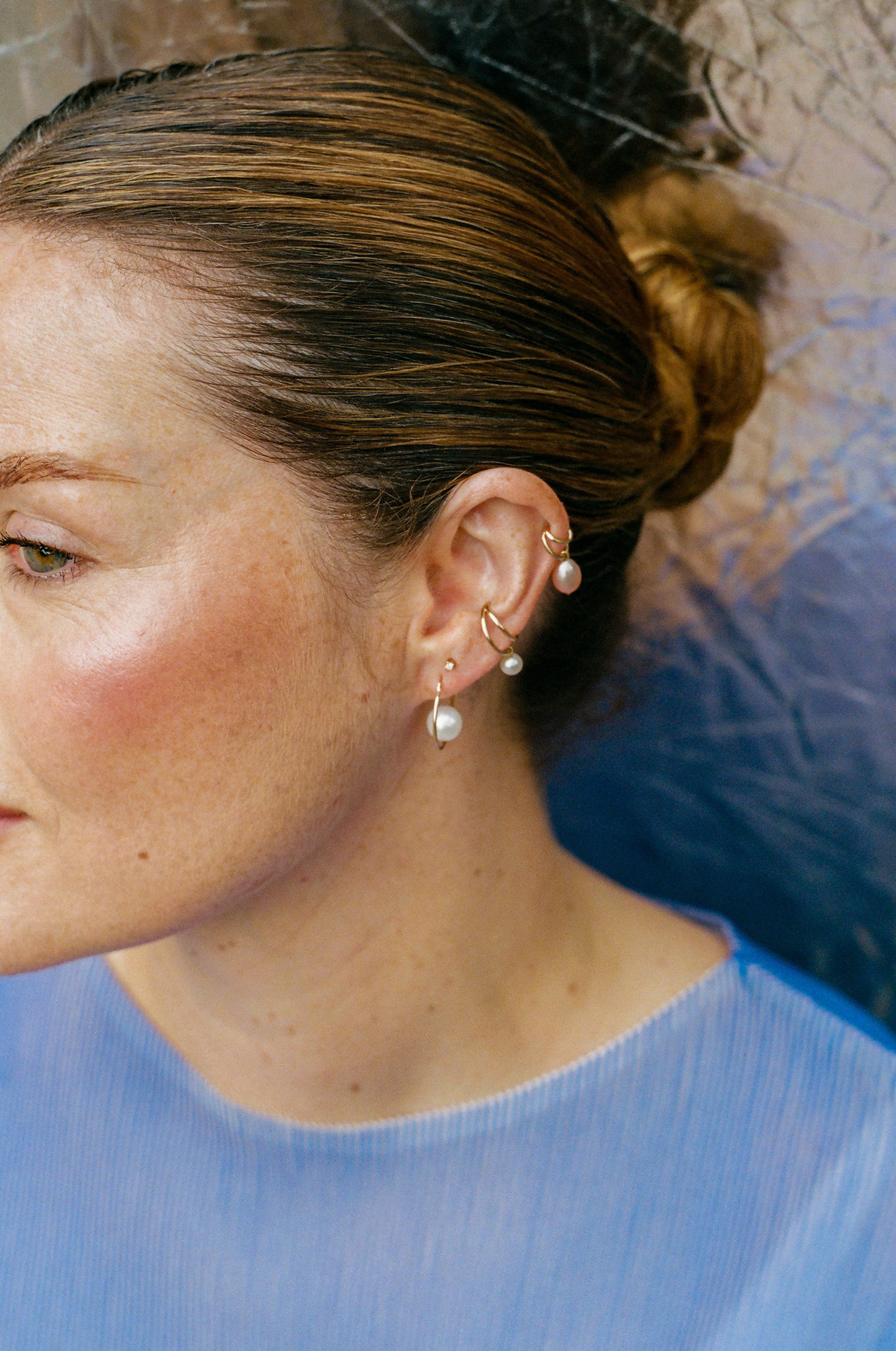 SRJ x KJH Pearl Ear Cuff