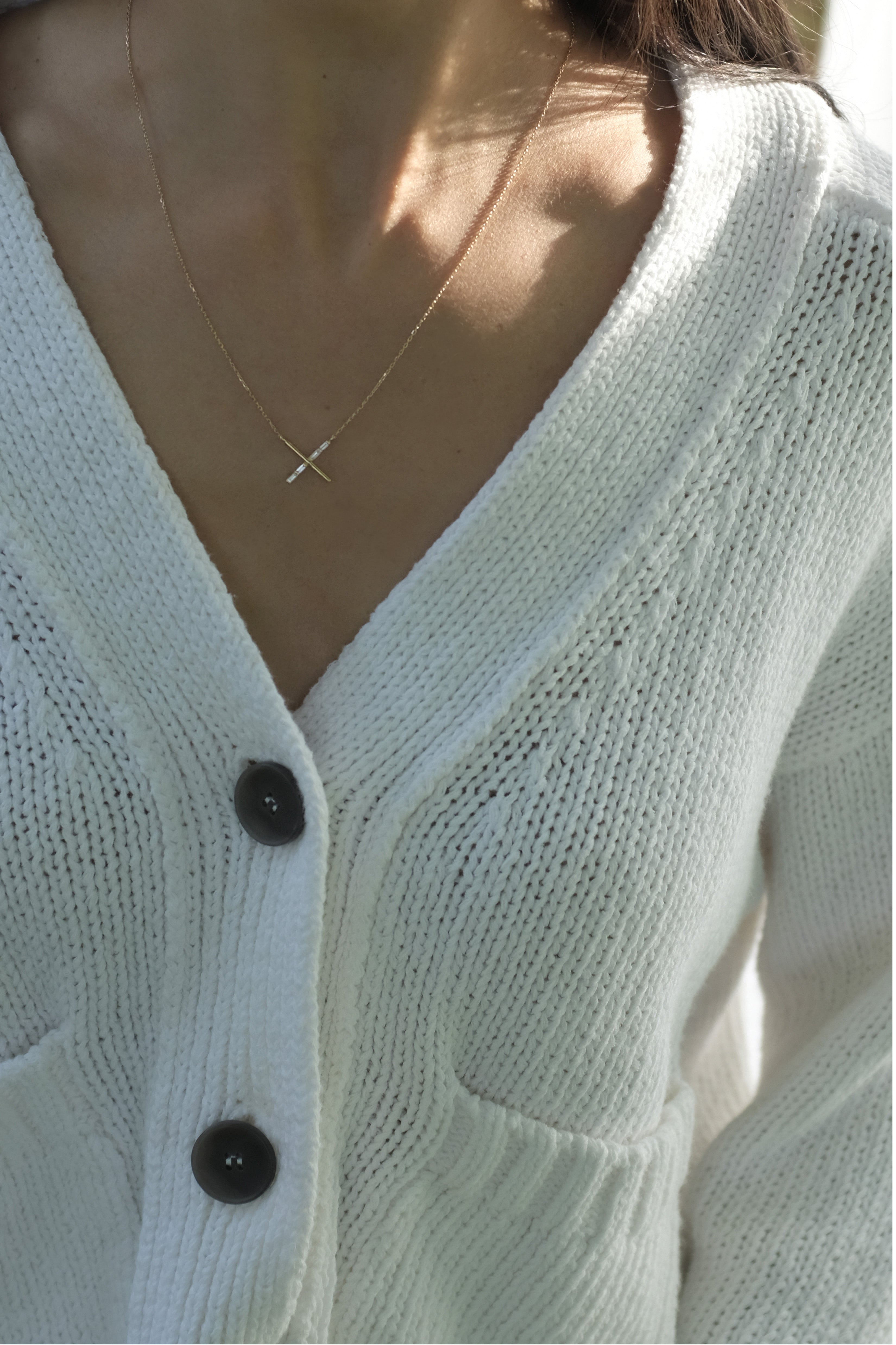 Everytown X Baguette Diamond Pendant