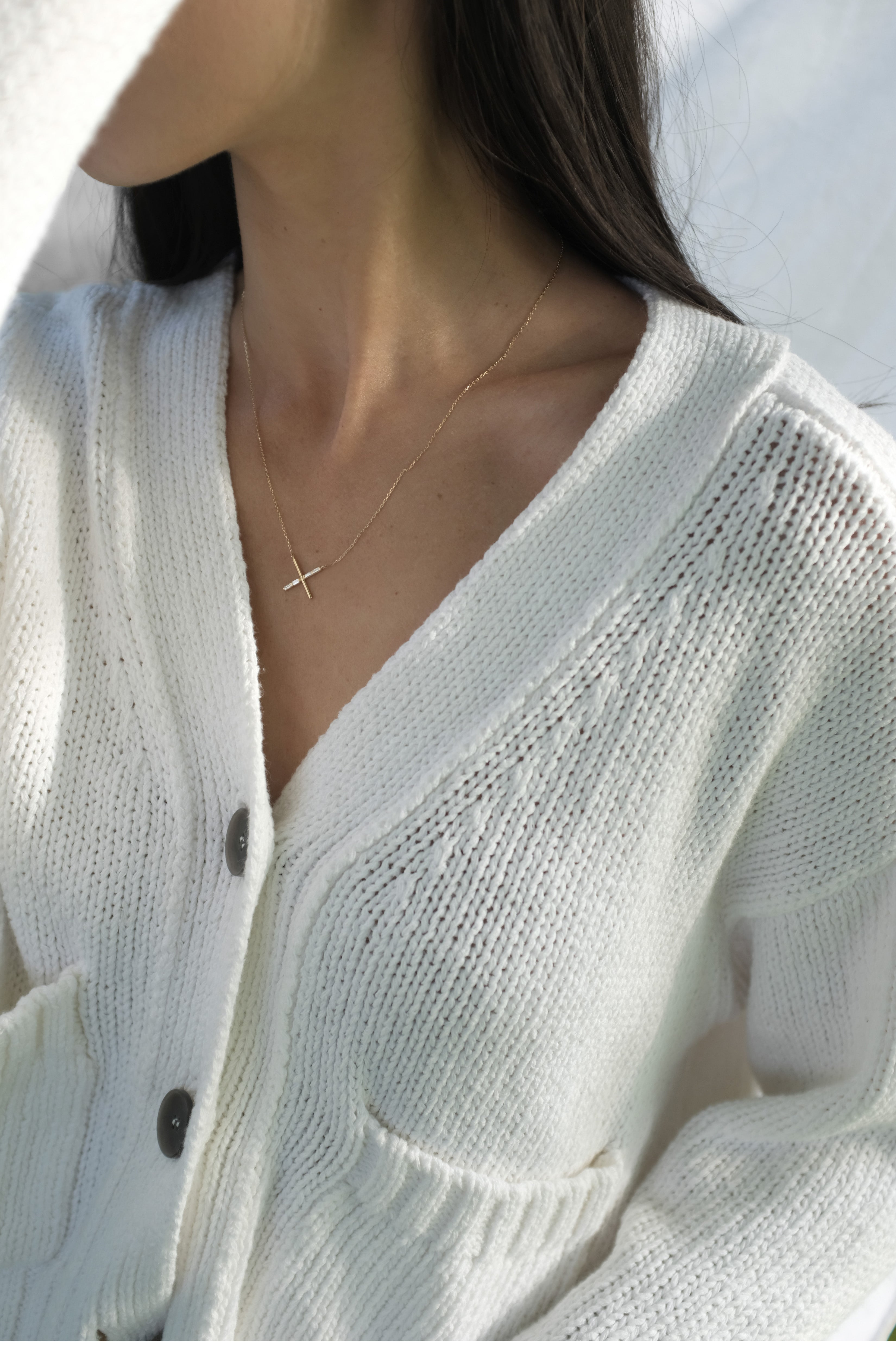 Everytown X Baguette Diamond Pendant