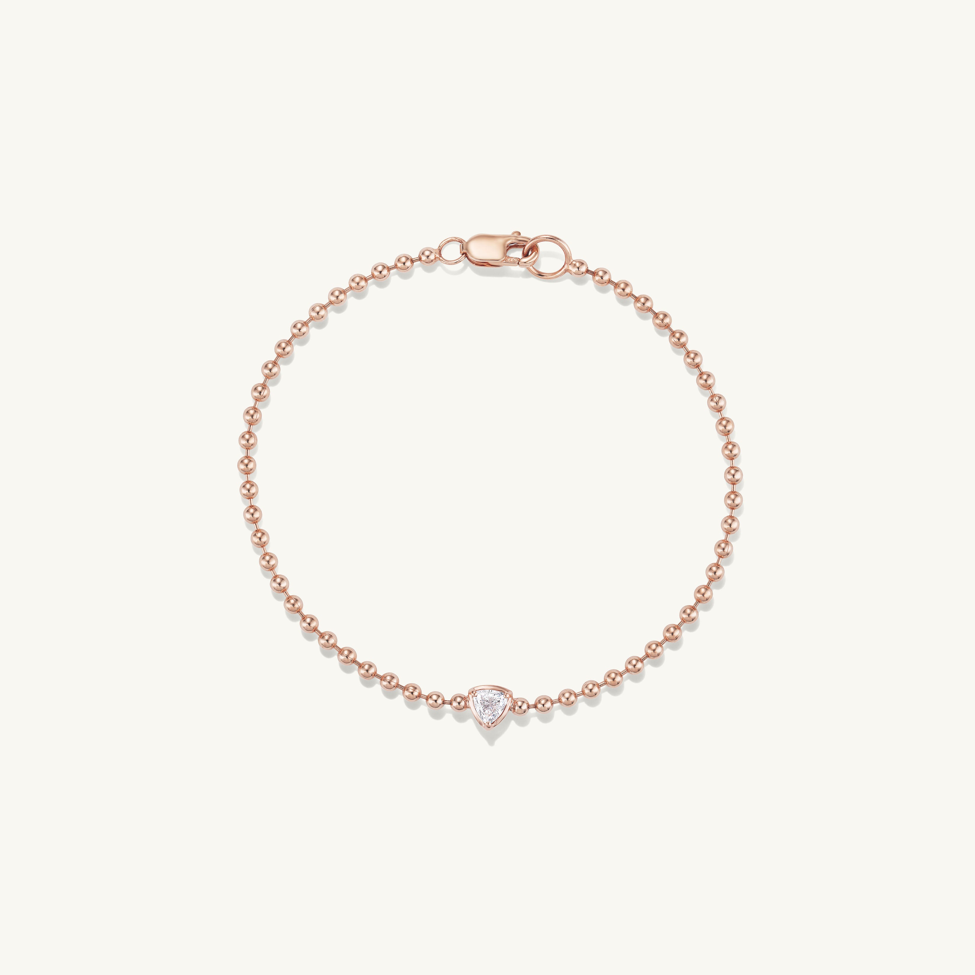 Beaded Trillion Bracelet