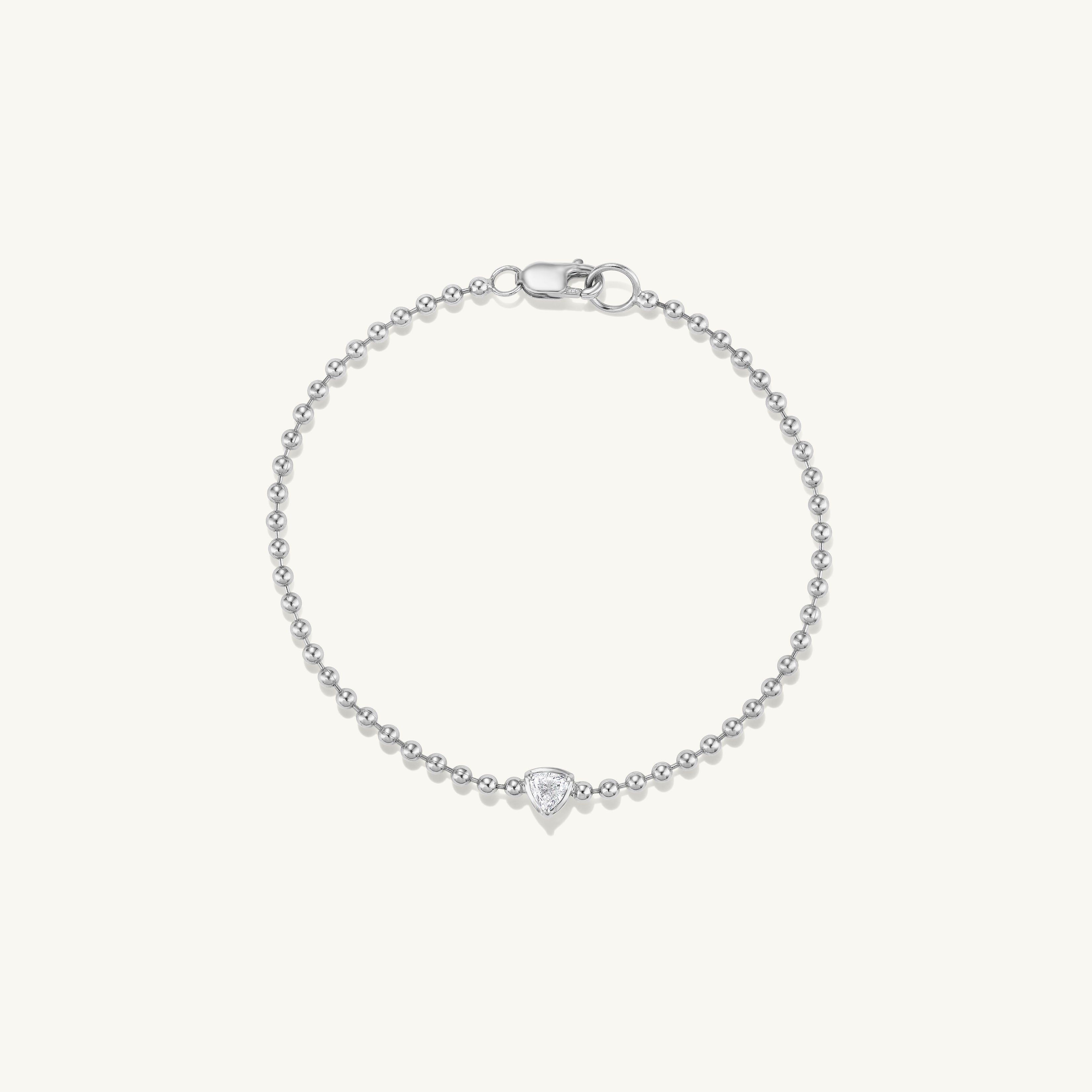 Beaded Trillion Bracelet