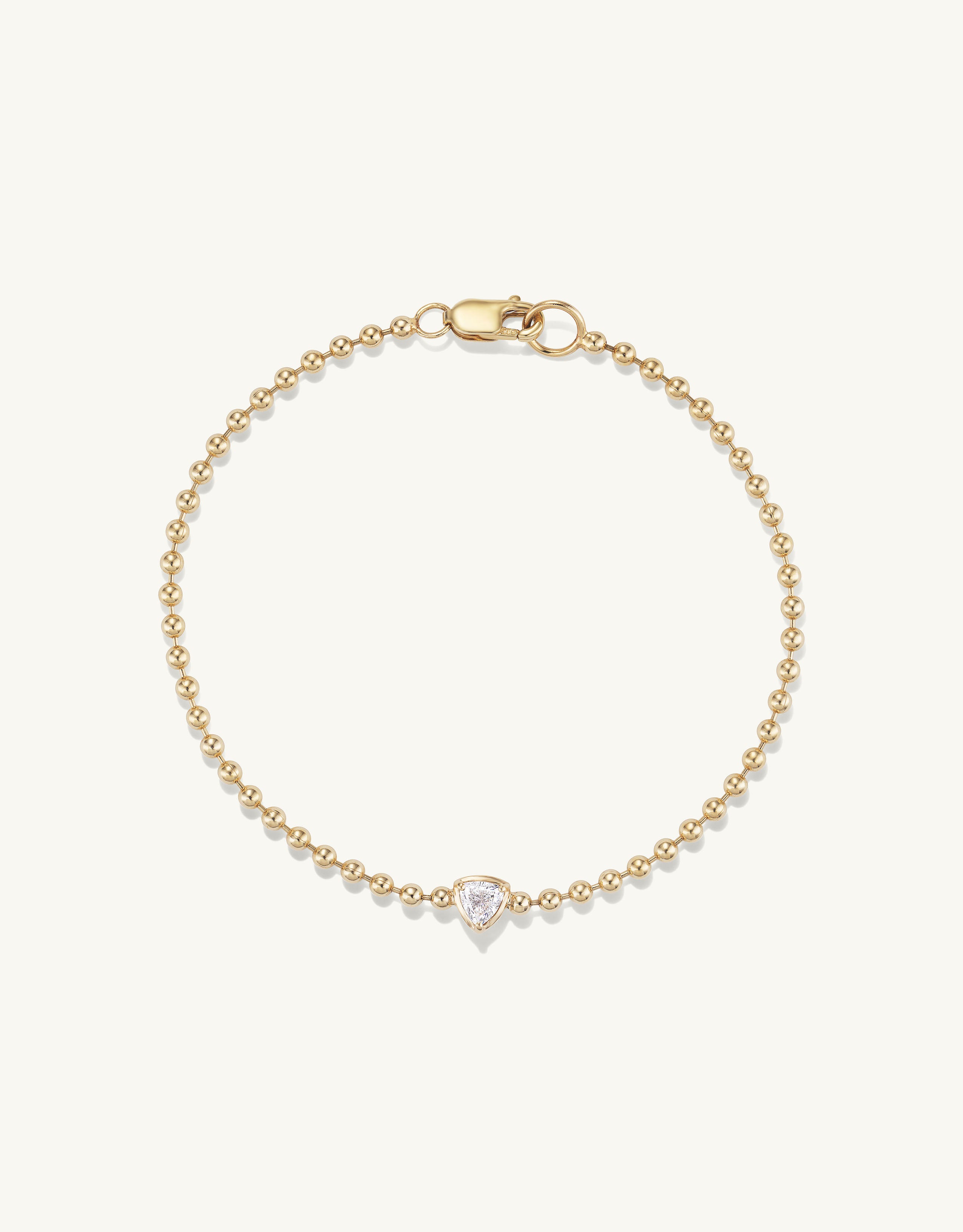 Beaded Trillion Bracelet