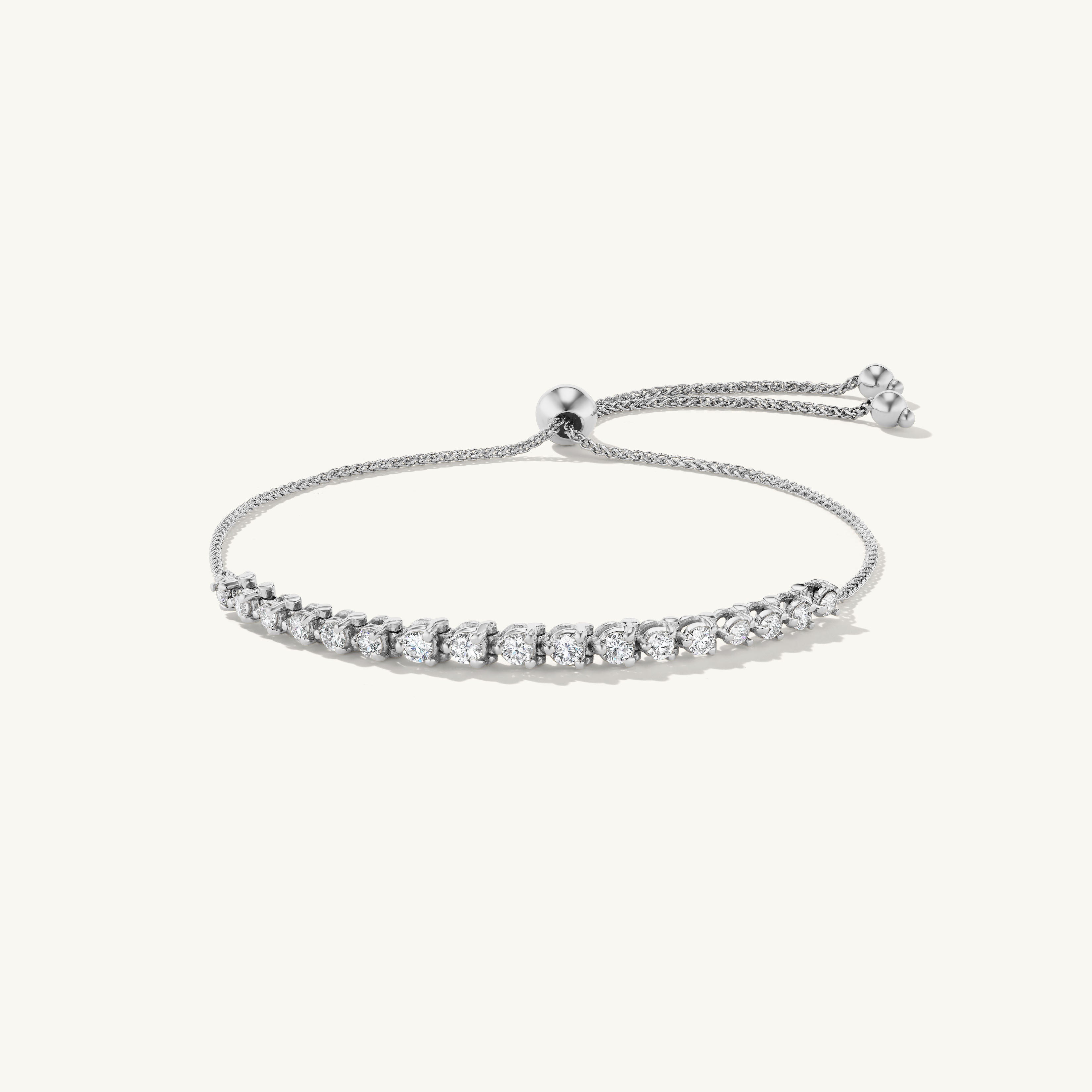 Graduating Diamond Tennis Bracelet