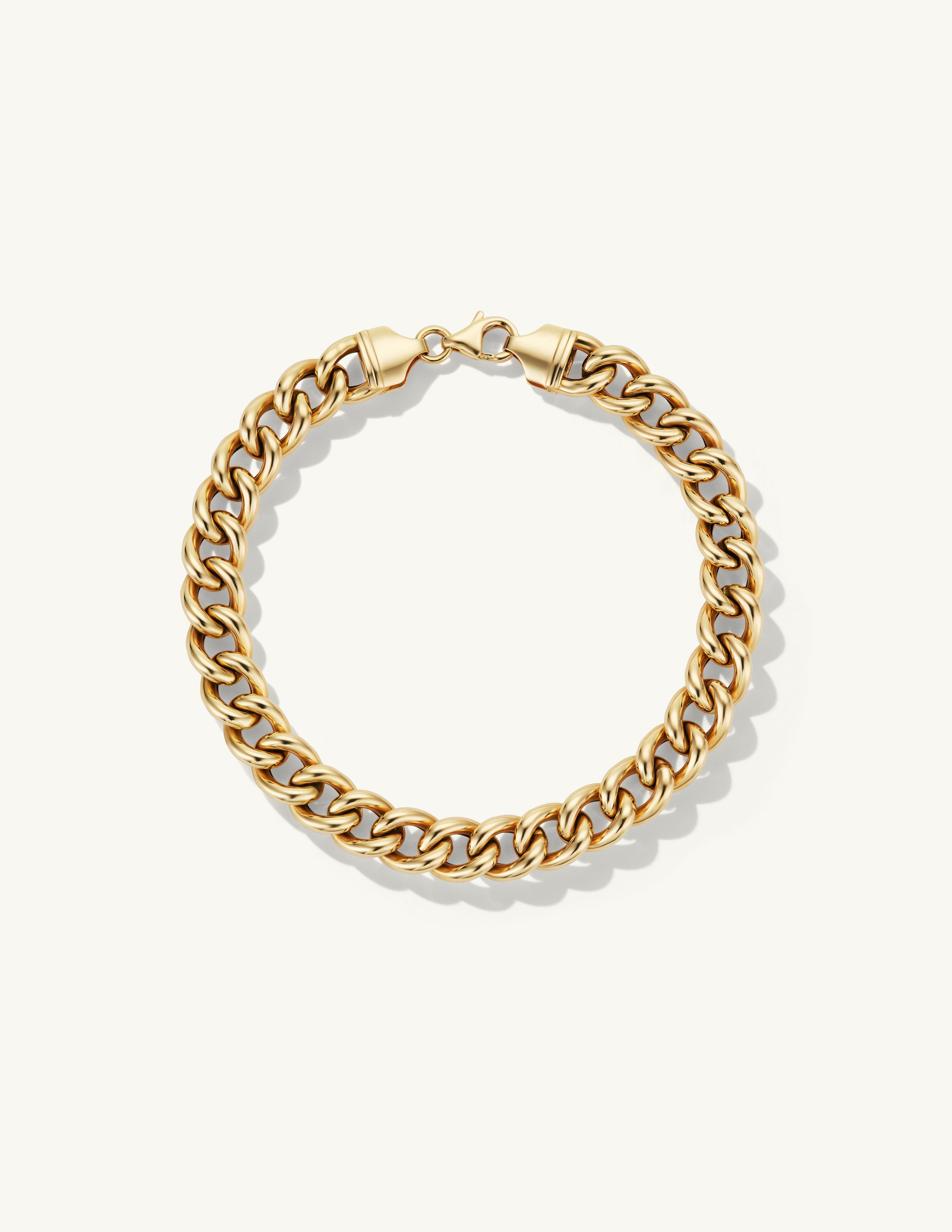 Rounded Chain Link Bracelet