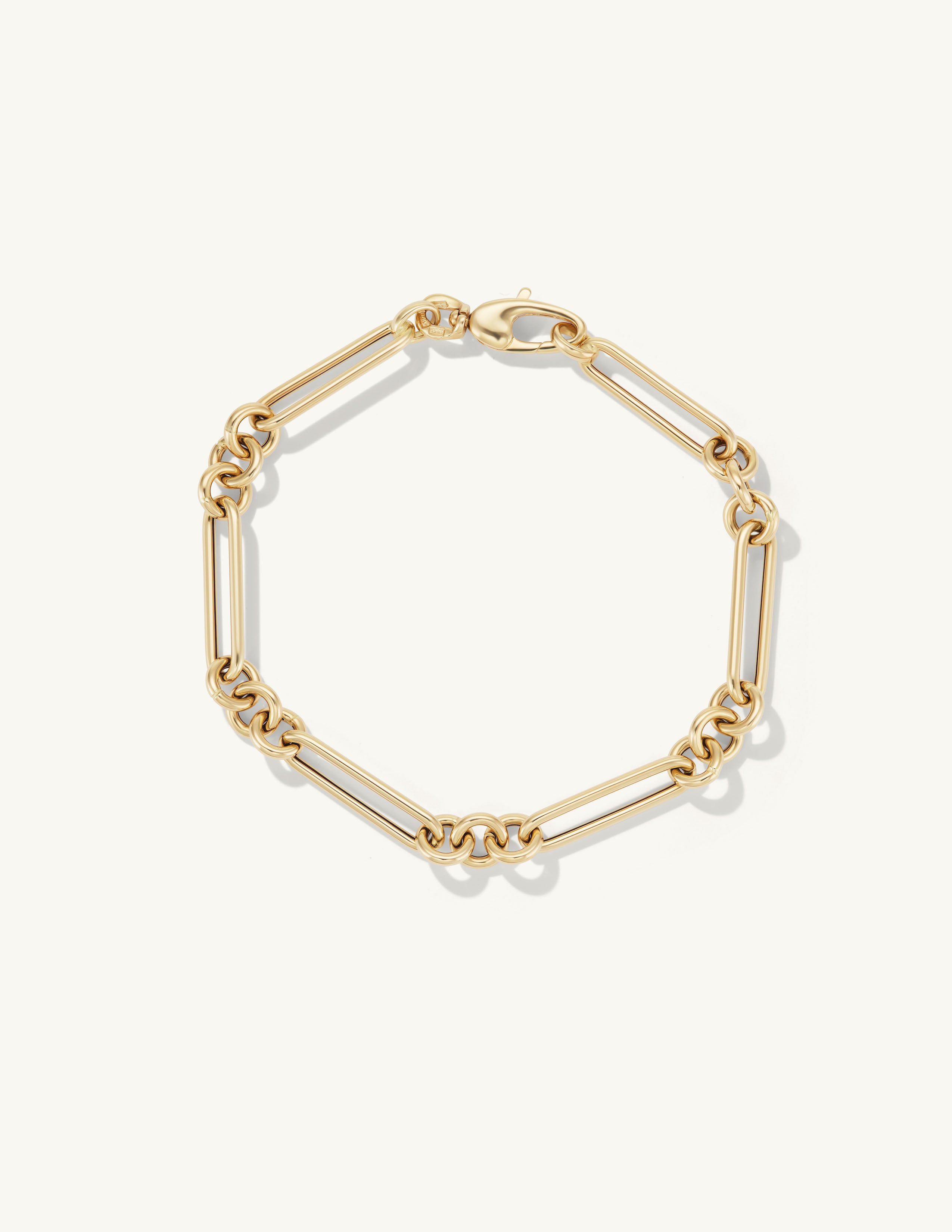 Mixed Link Chain Bracelet