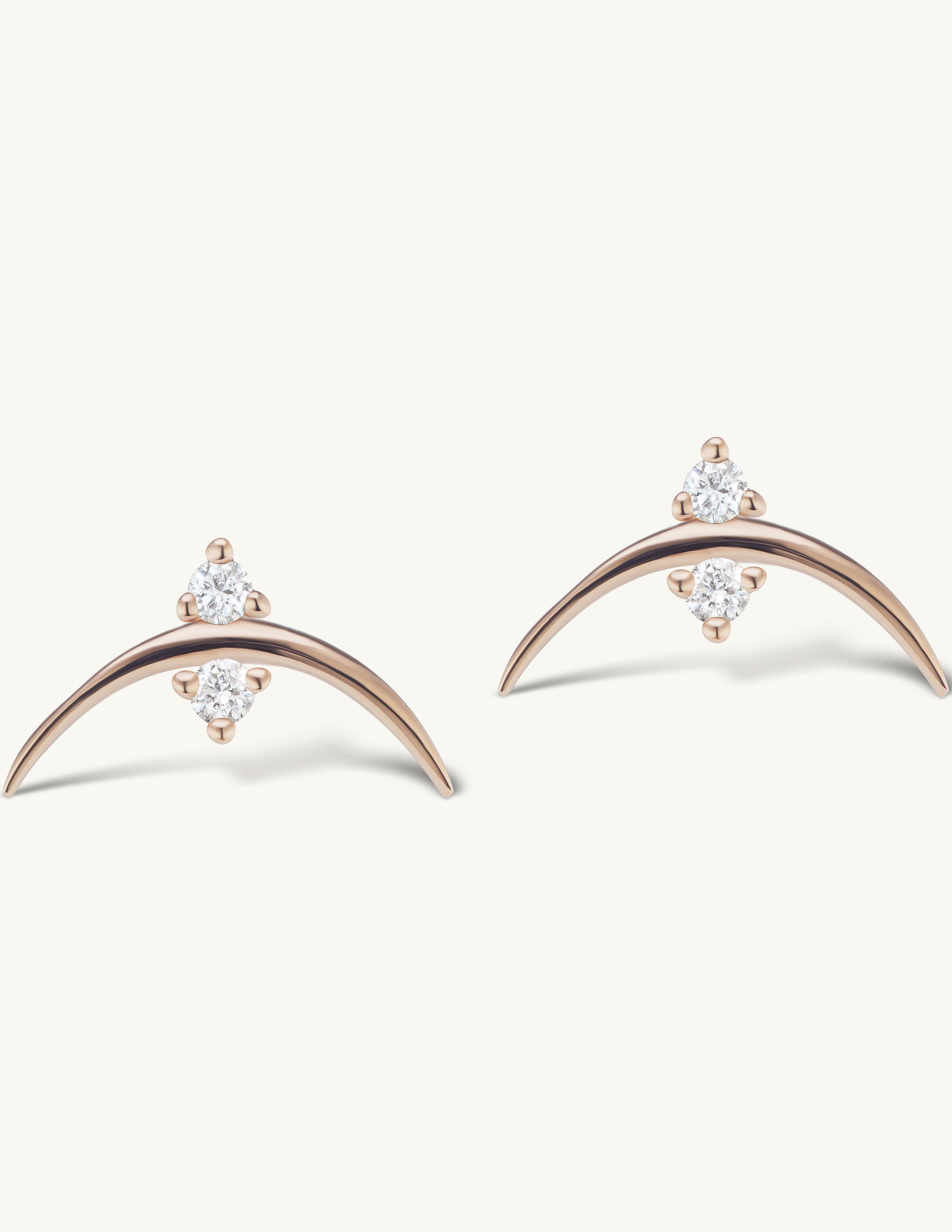 Crescent Studs