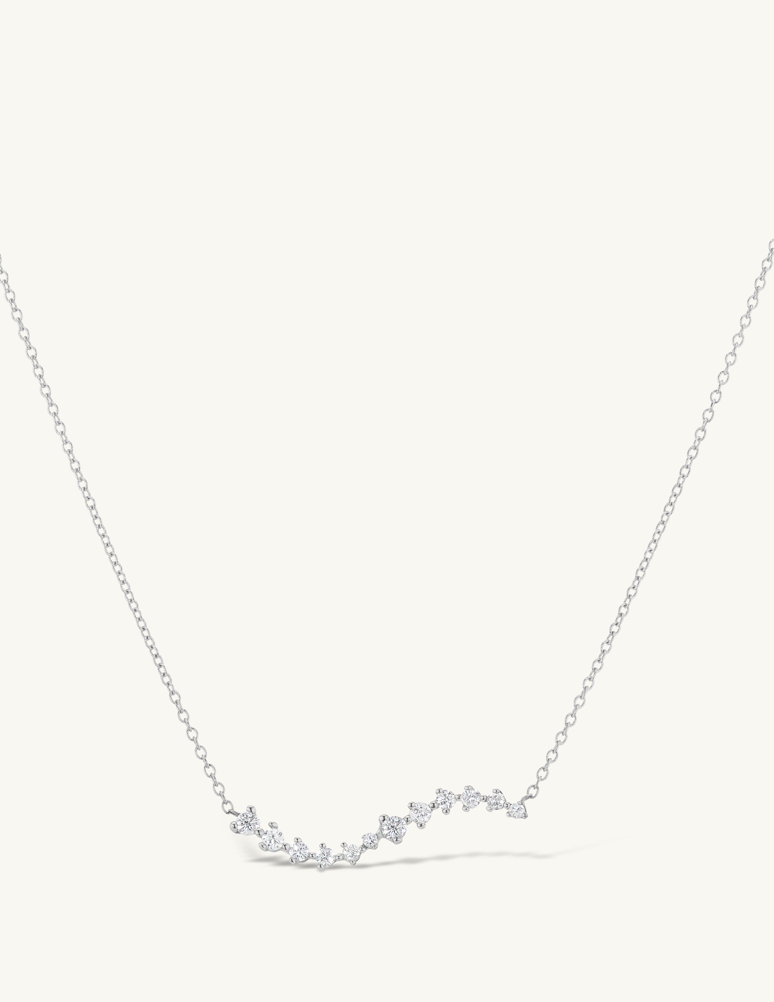Diamond Swell Necklace