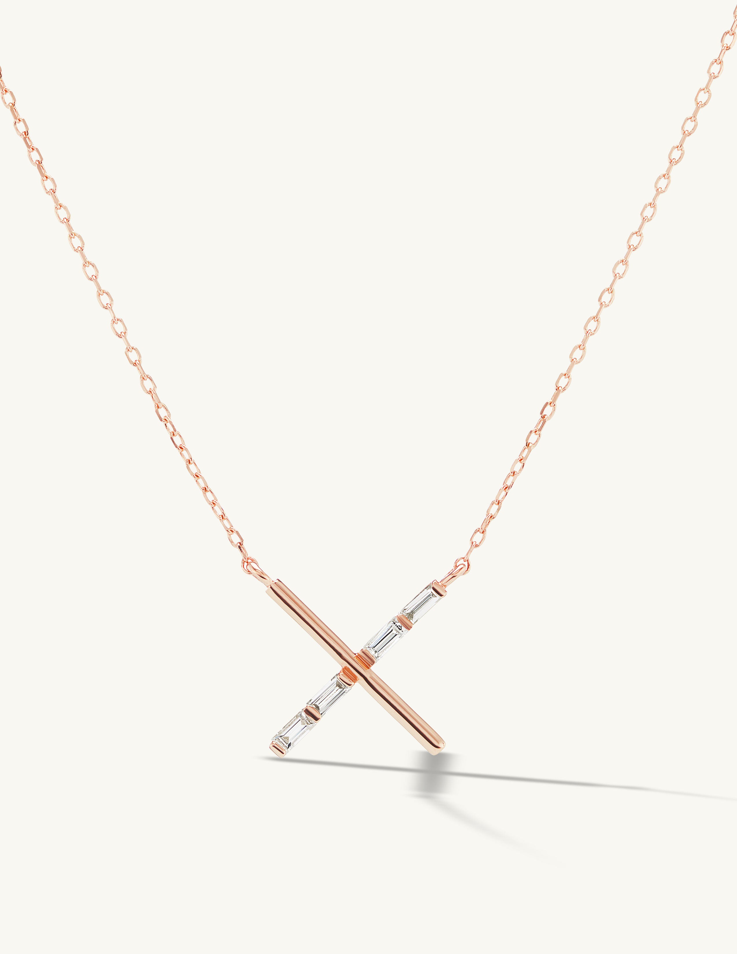 Everytown X Baguette Diamond Pendant