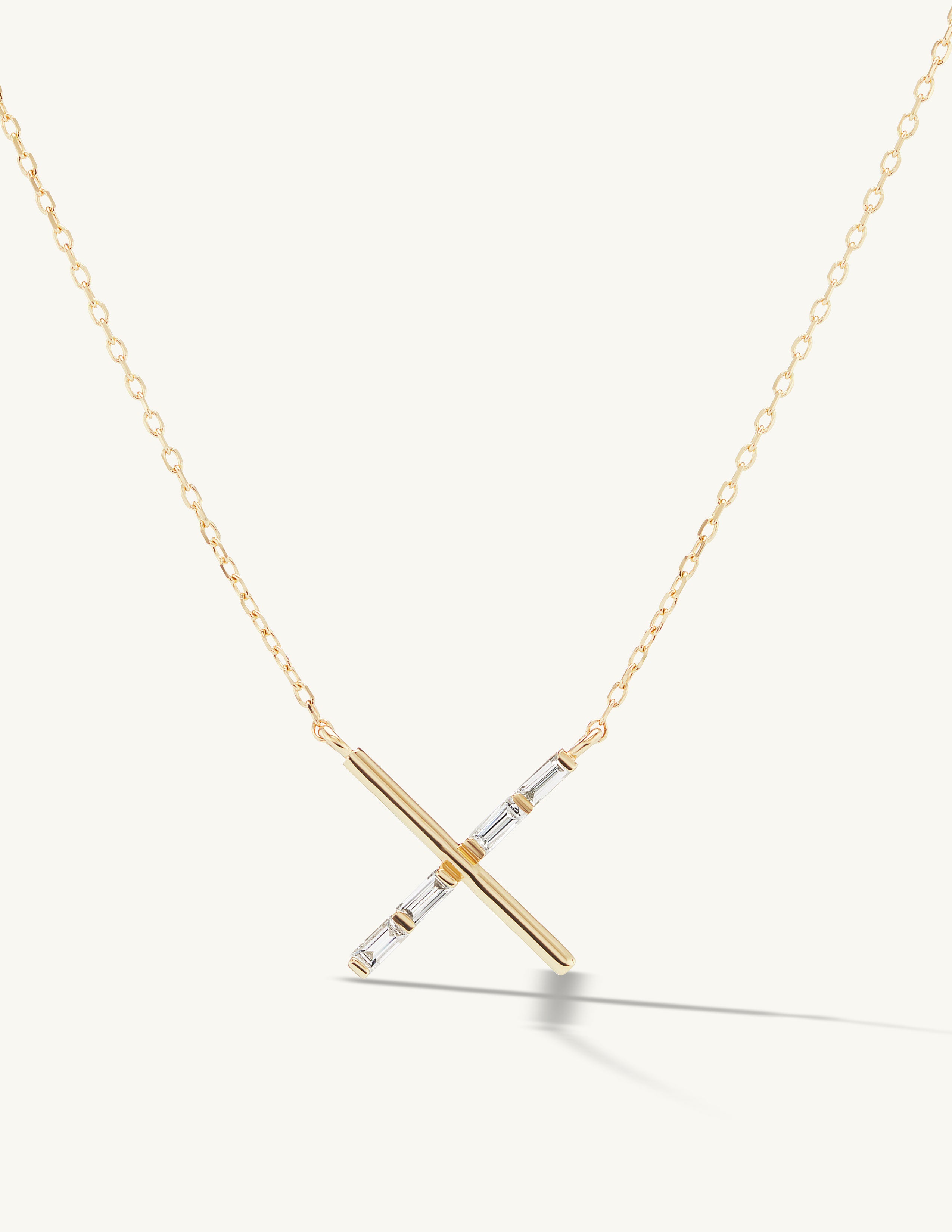Everytown X Baguette Diamond Pendant