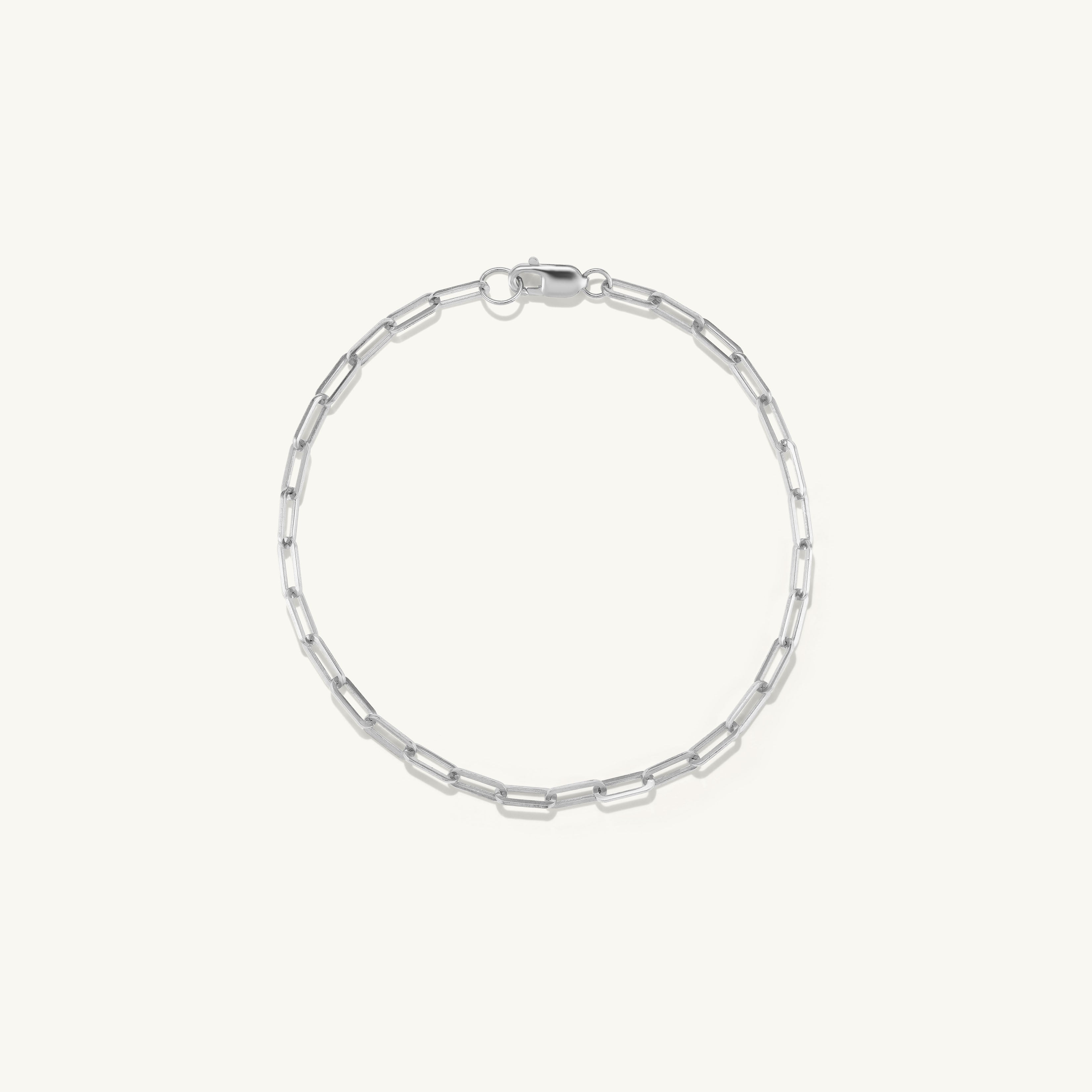 Delicate Paperclip Bracelet