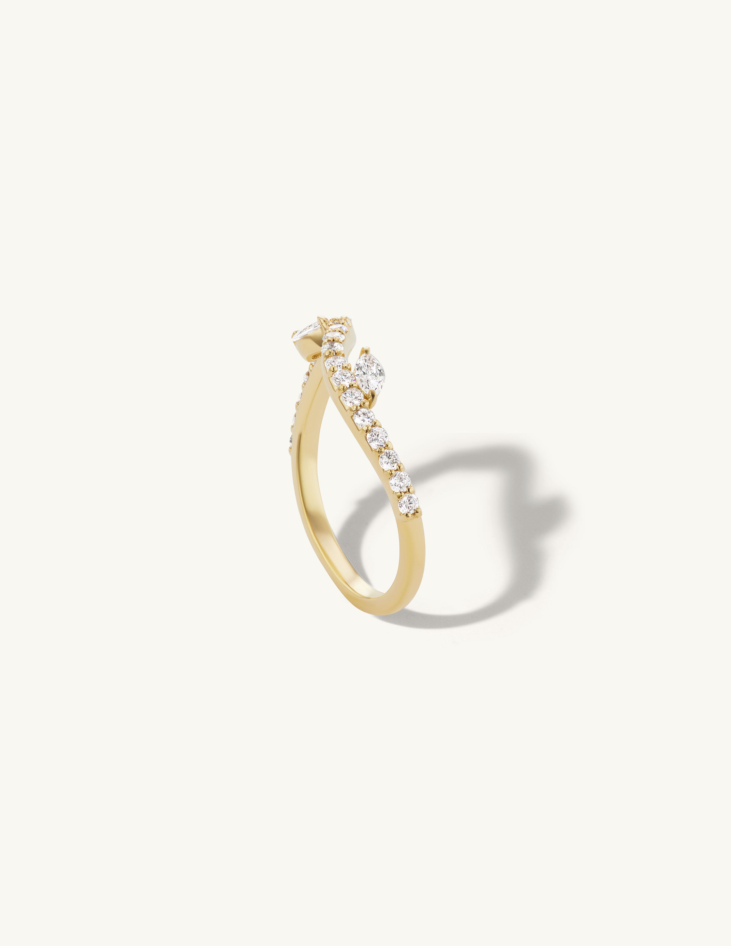 Pave Marquise Sway Band