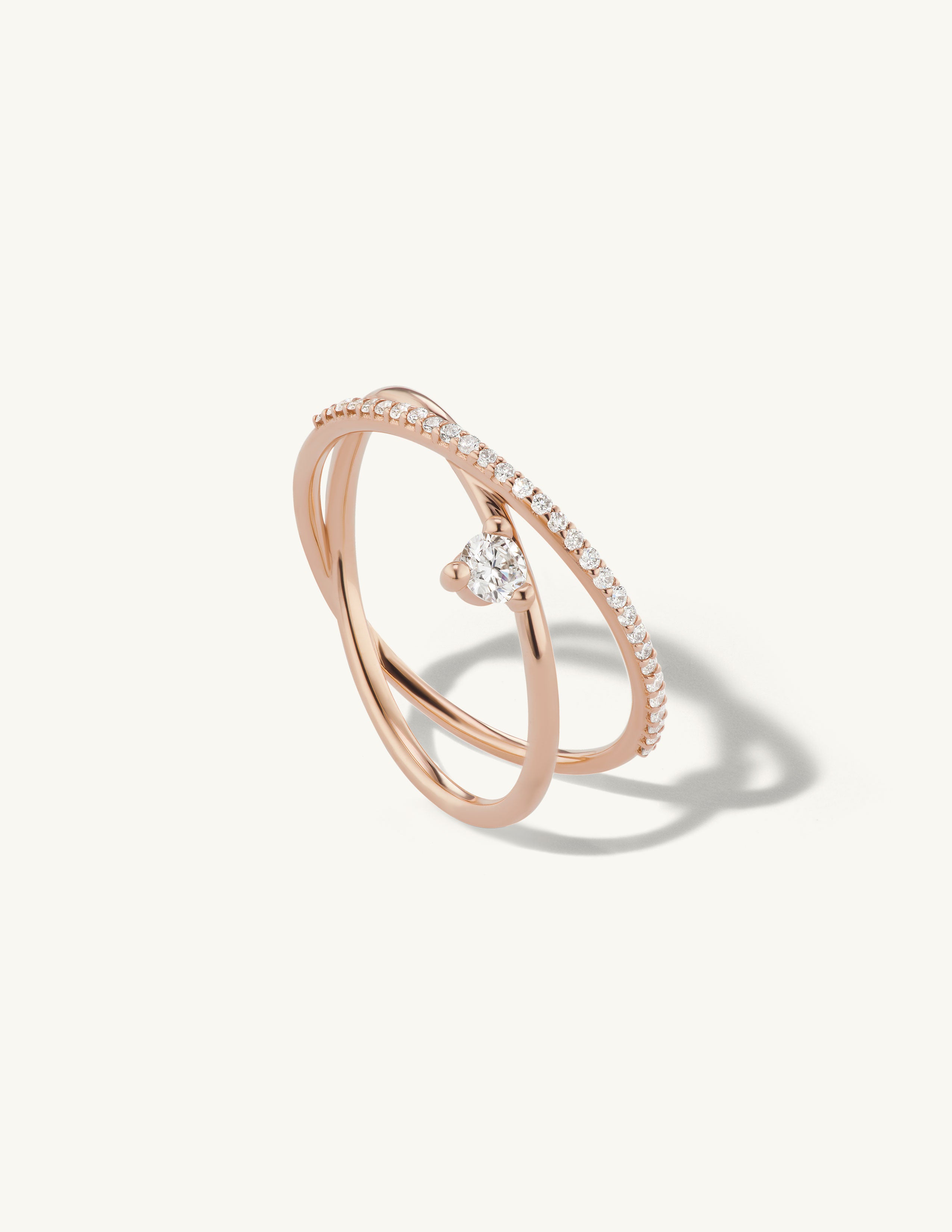 Pave Crossroads Ring