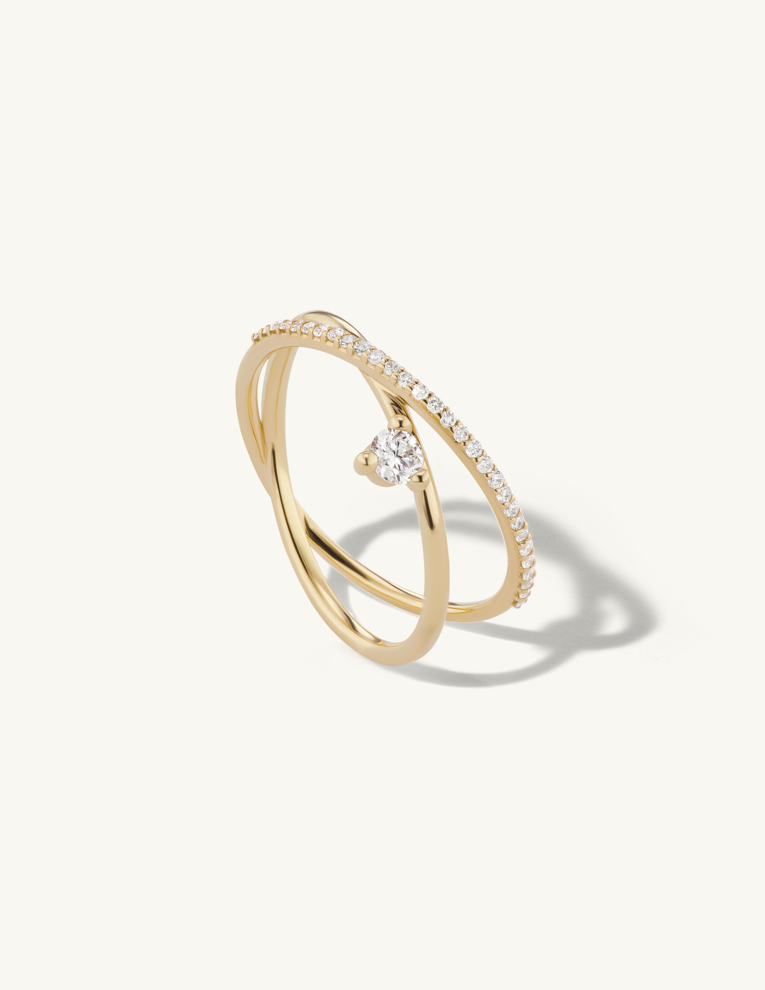 Pave Crossroads Ring