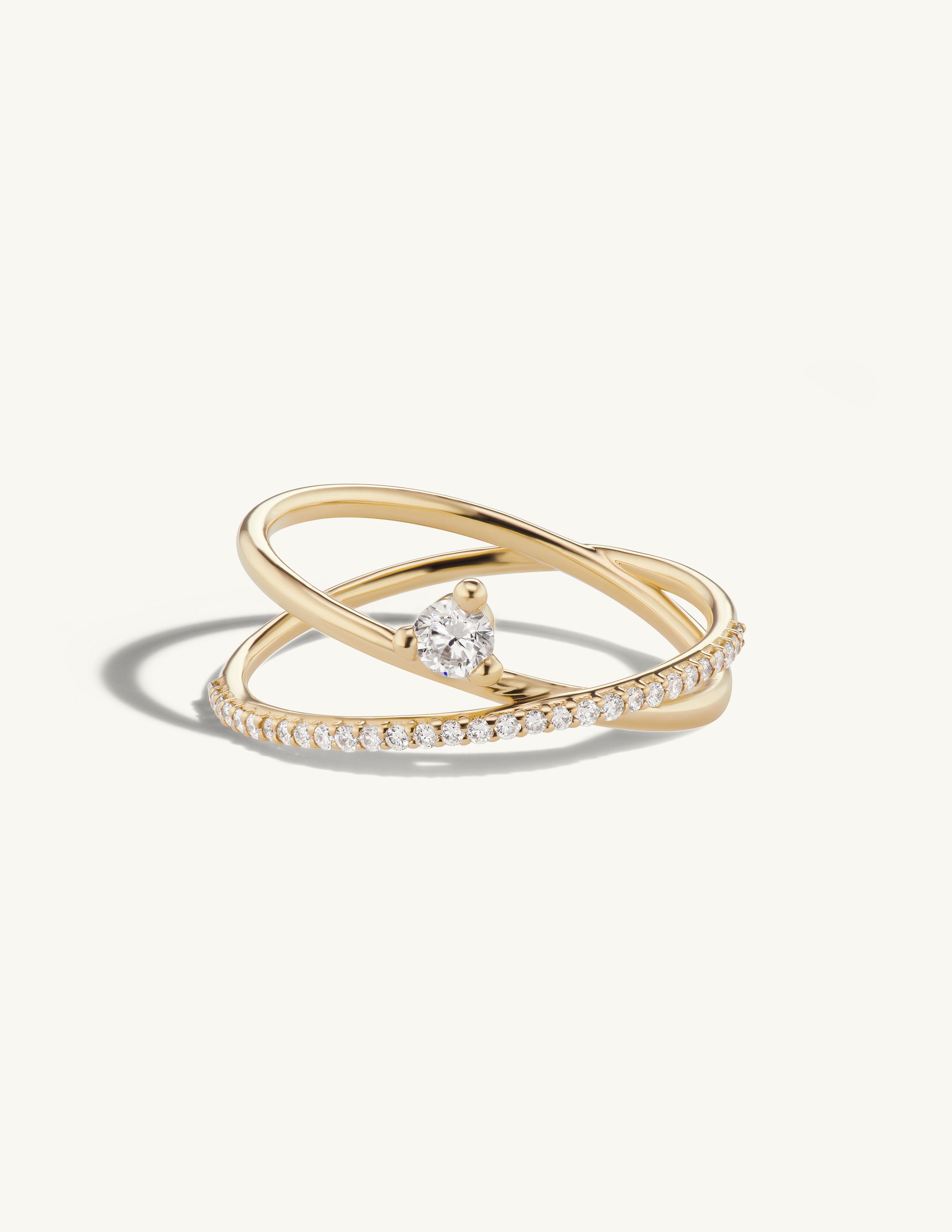 Pave Crossroads Ring