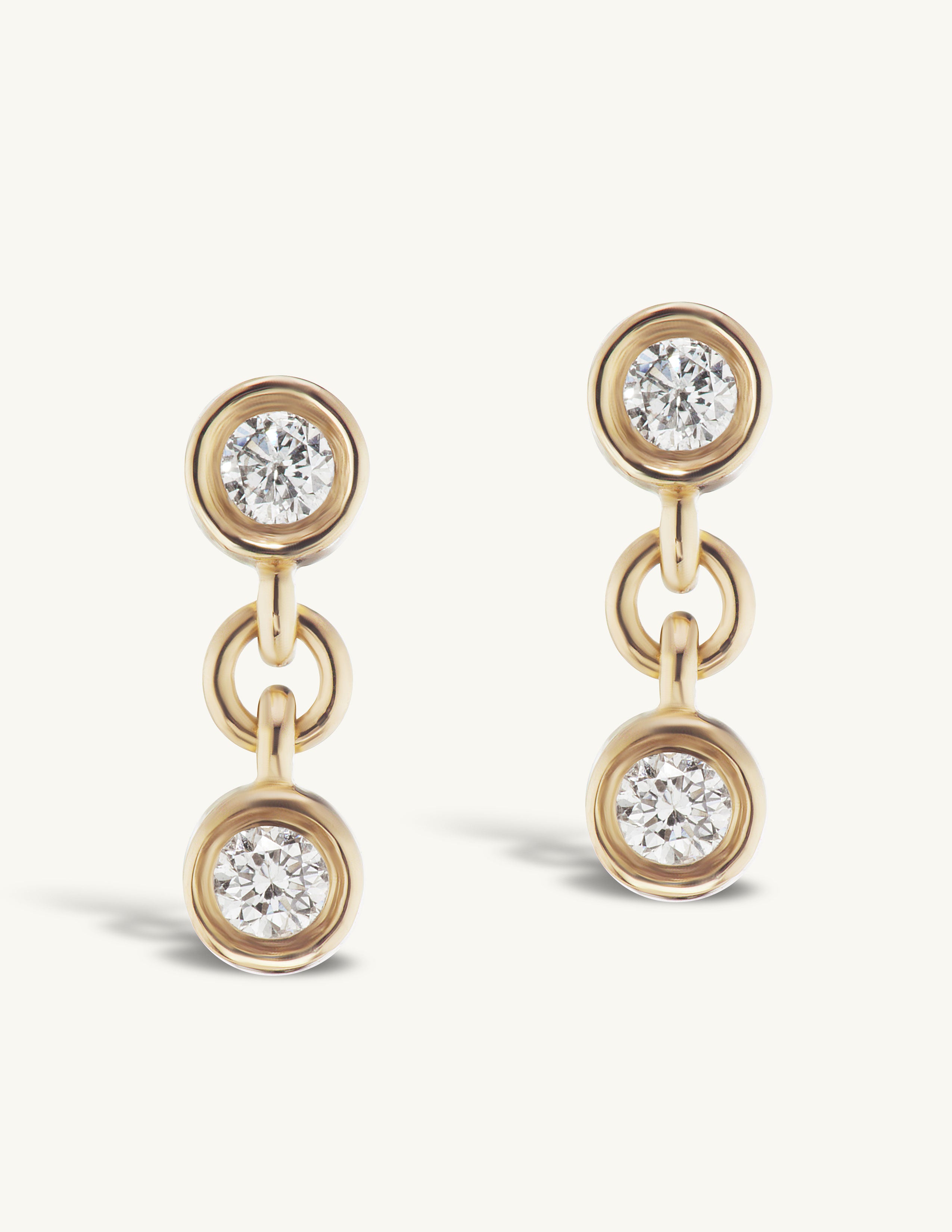 Two Diamond Twin Studs