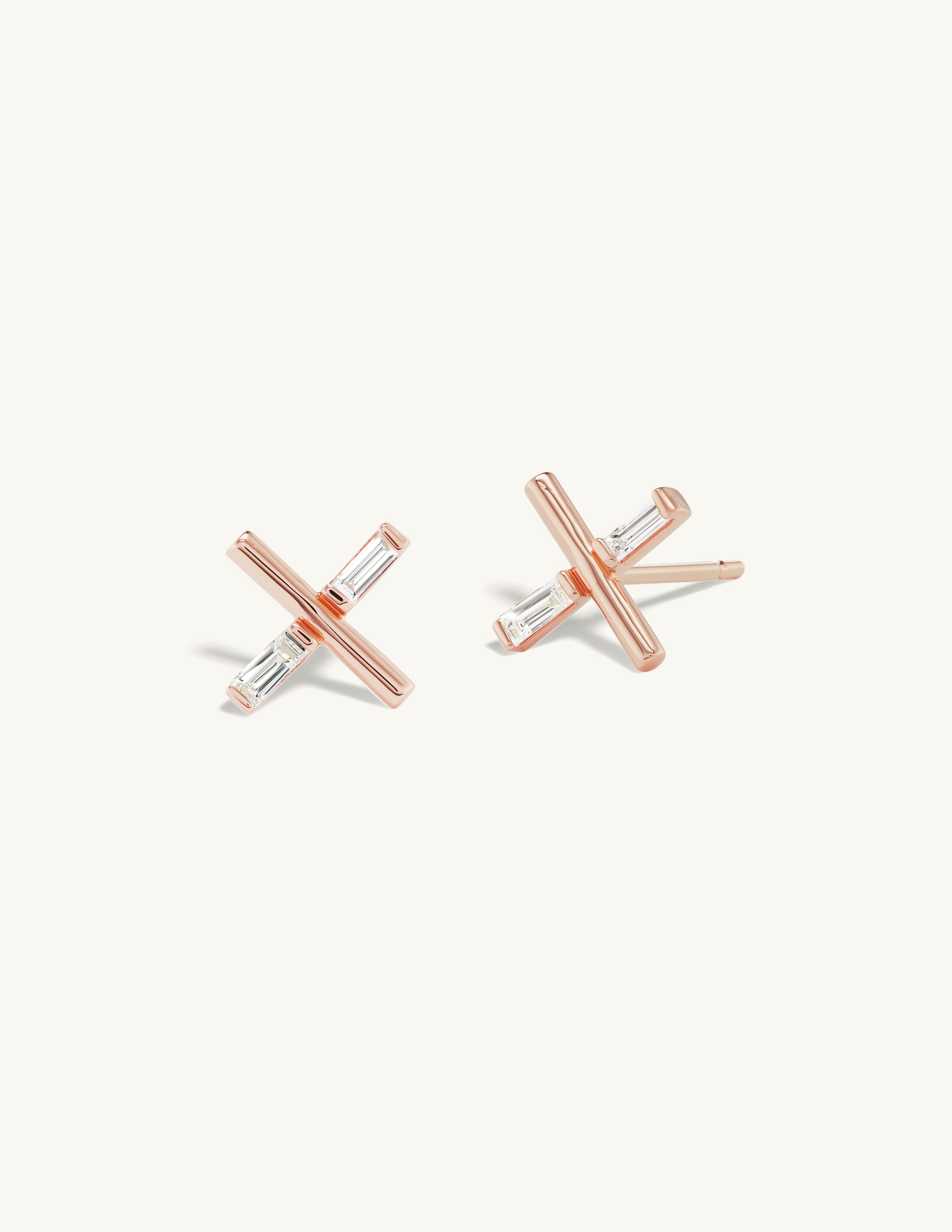 Everytown X Baguette Diamond Studs