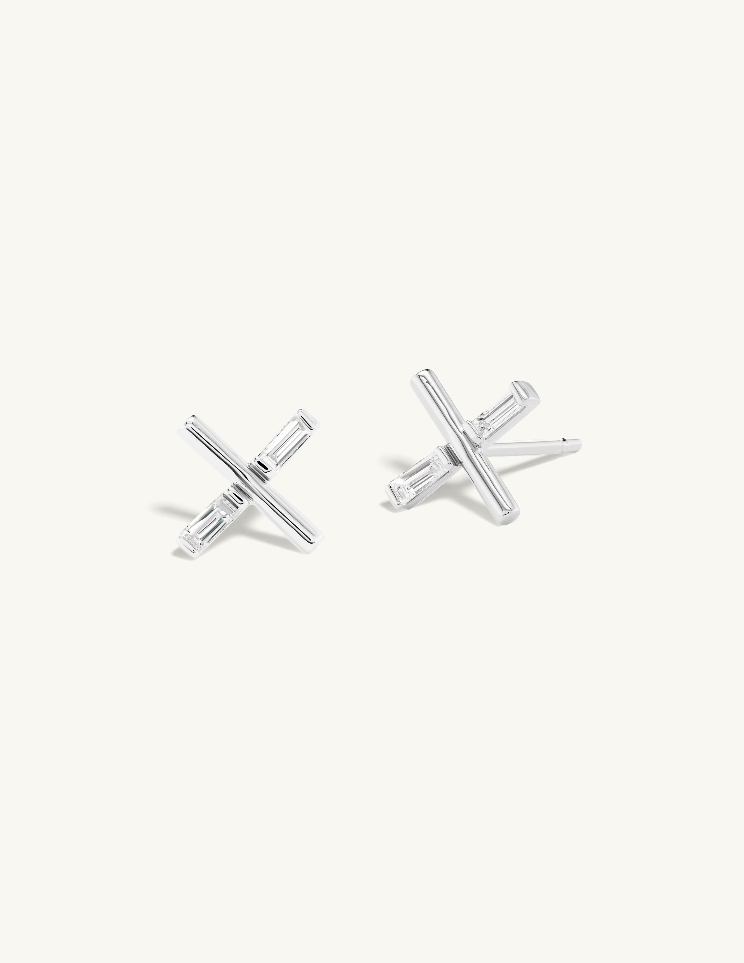 Everytown X Baguette Diamond Studs
