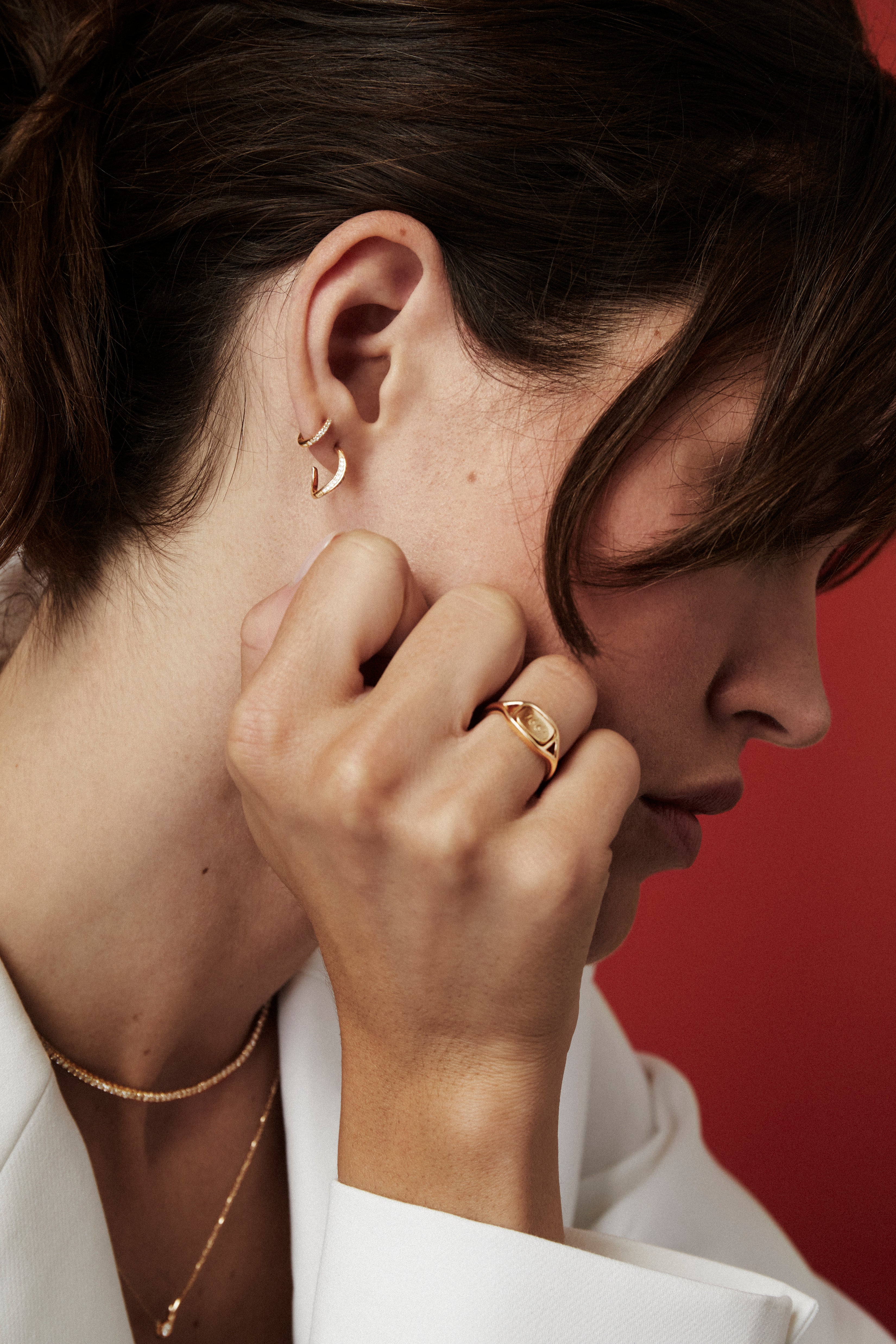 Pave Tidal Hoops