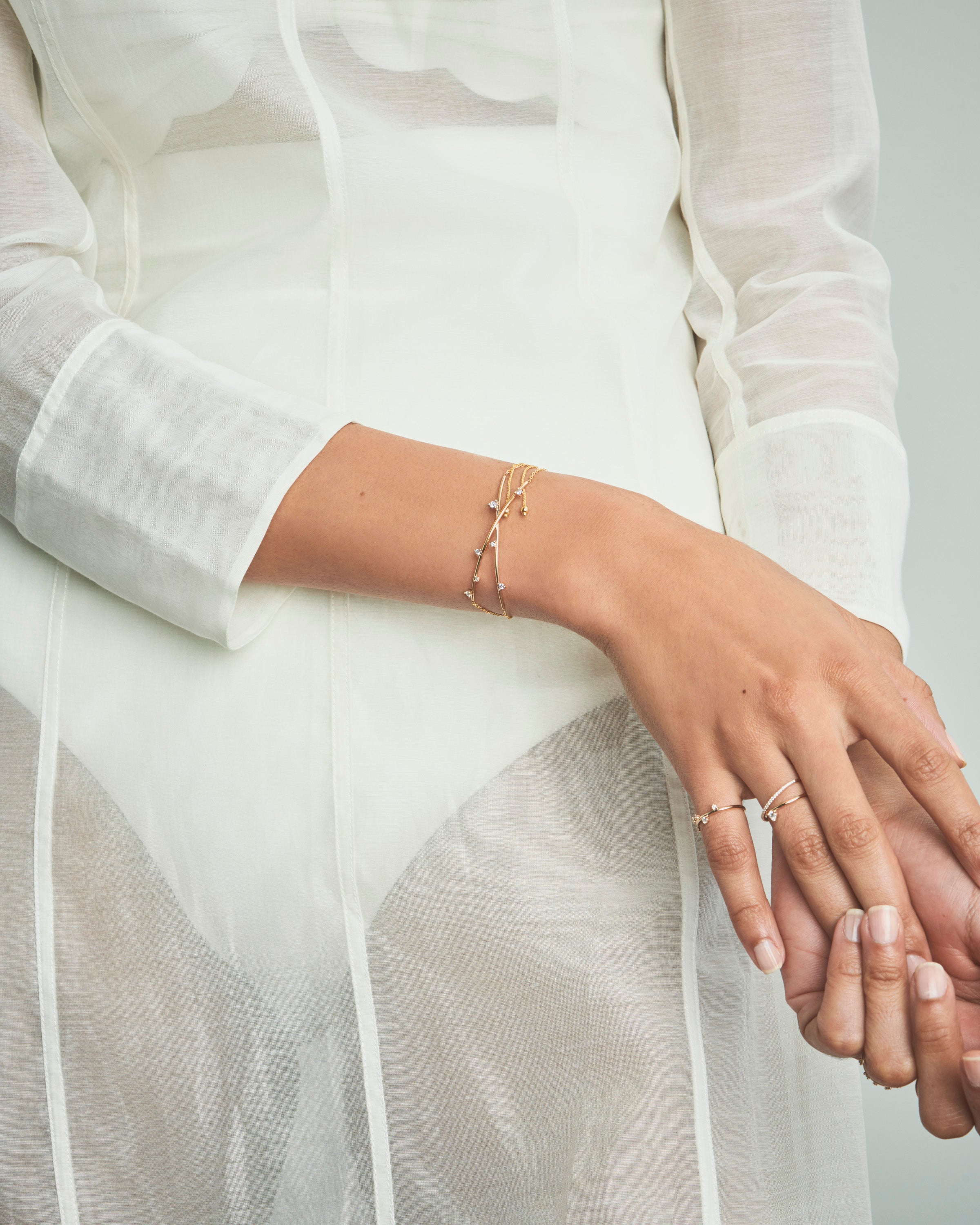 Pave Crossroads Ring