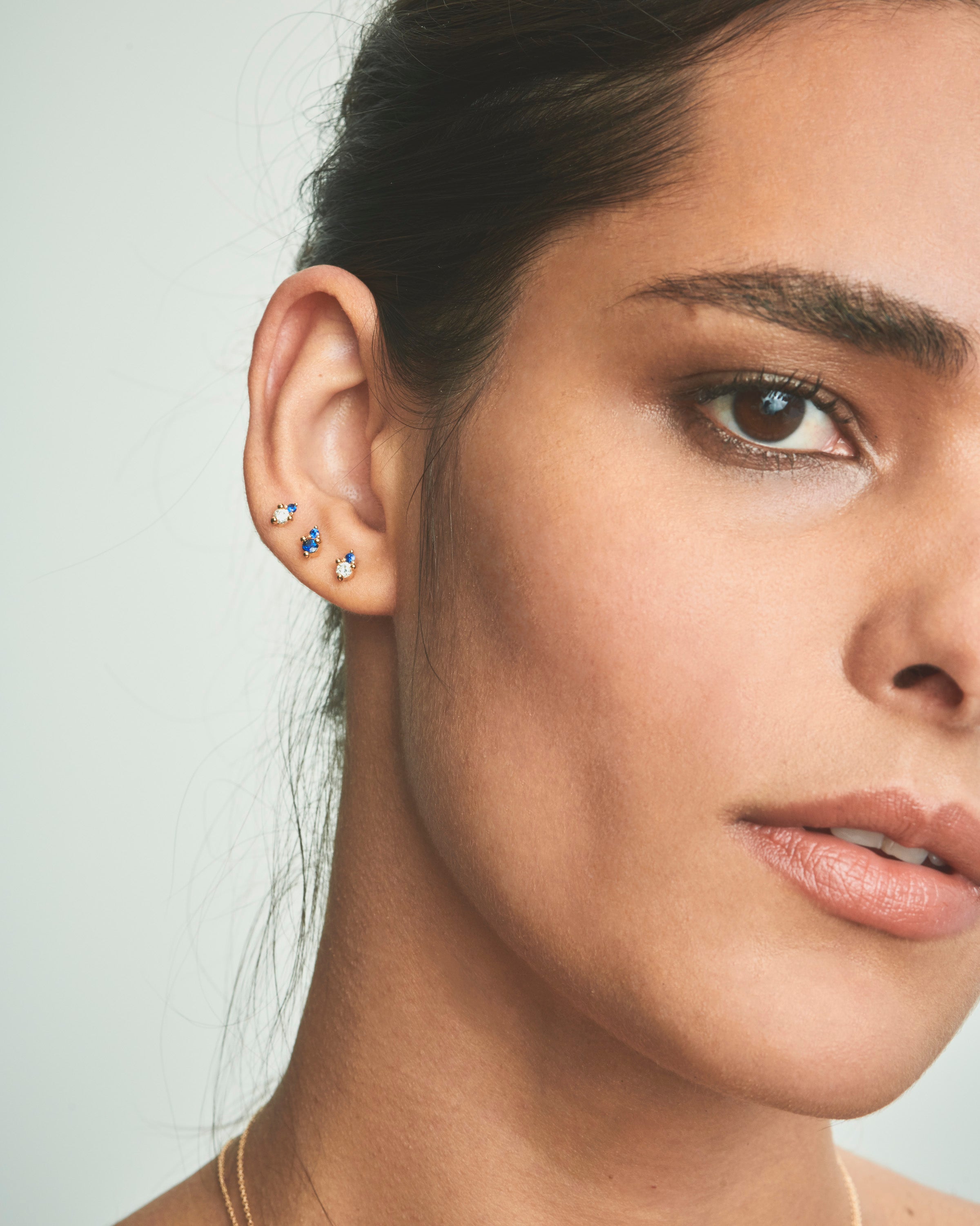 Diamond Duo Studs