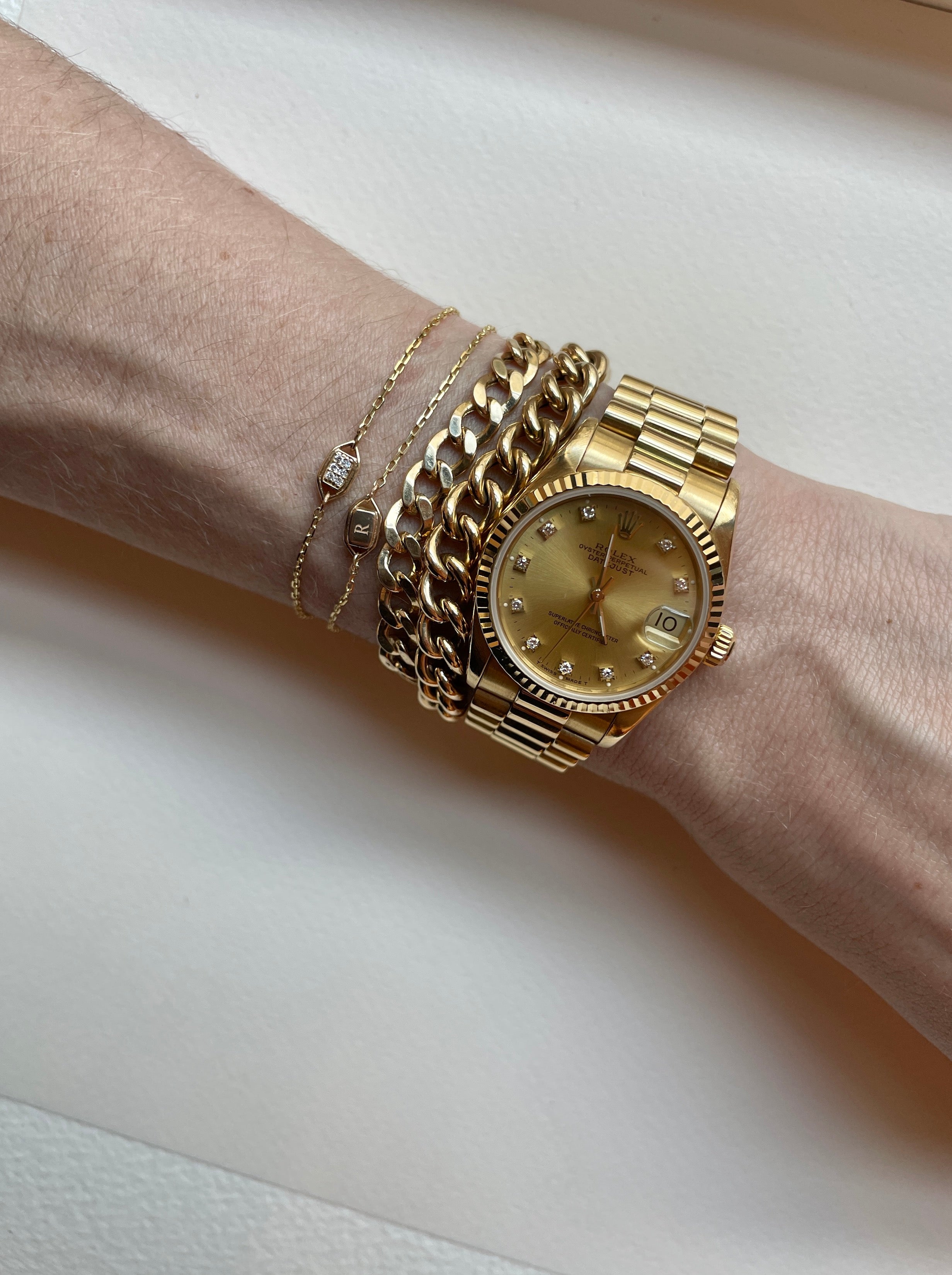 Pave Shield Bracelet
