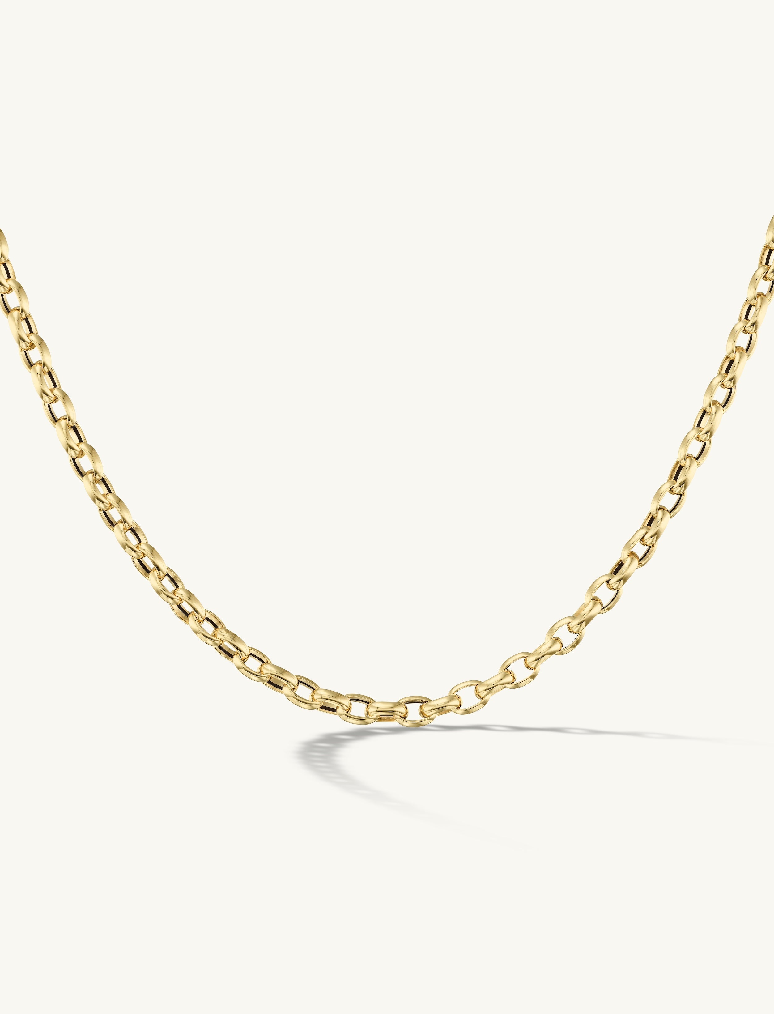 Chunky Rolo Chain Necklace