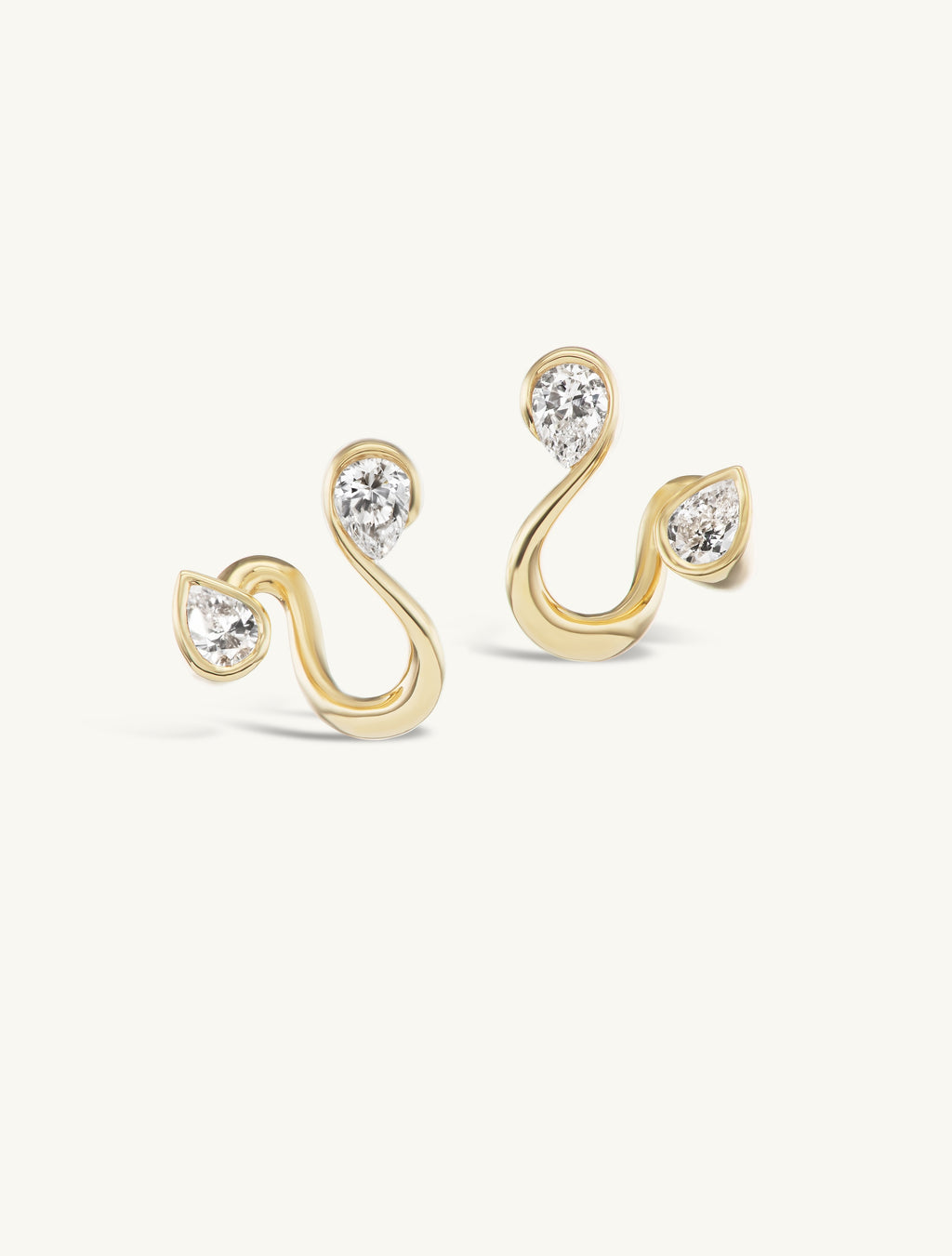 Double Pear Forever Earring