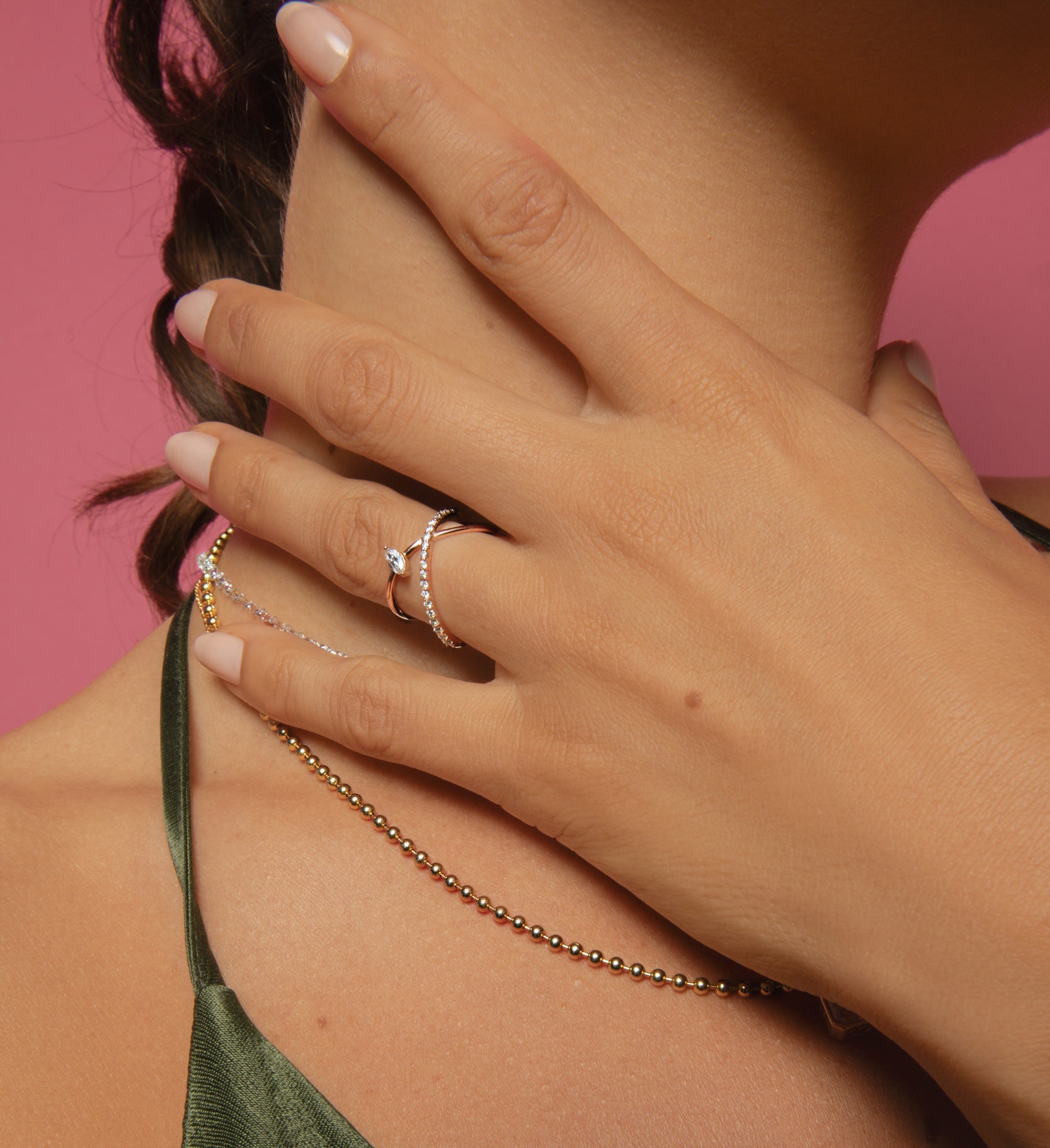 Pave Diamond Passing Band