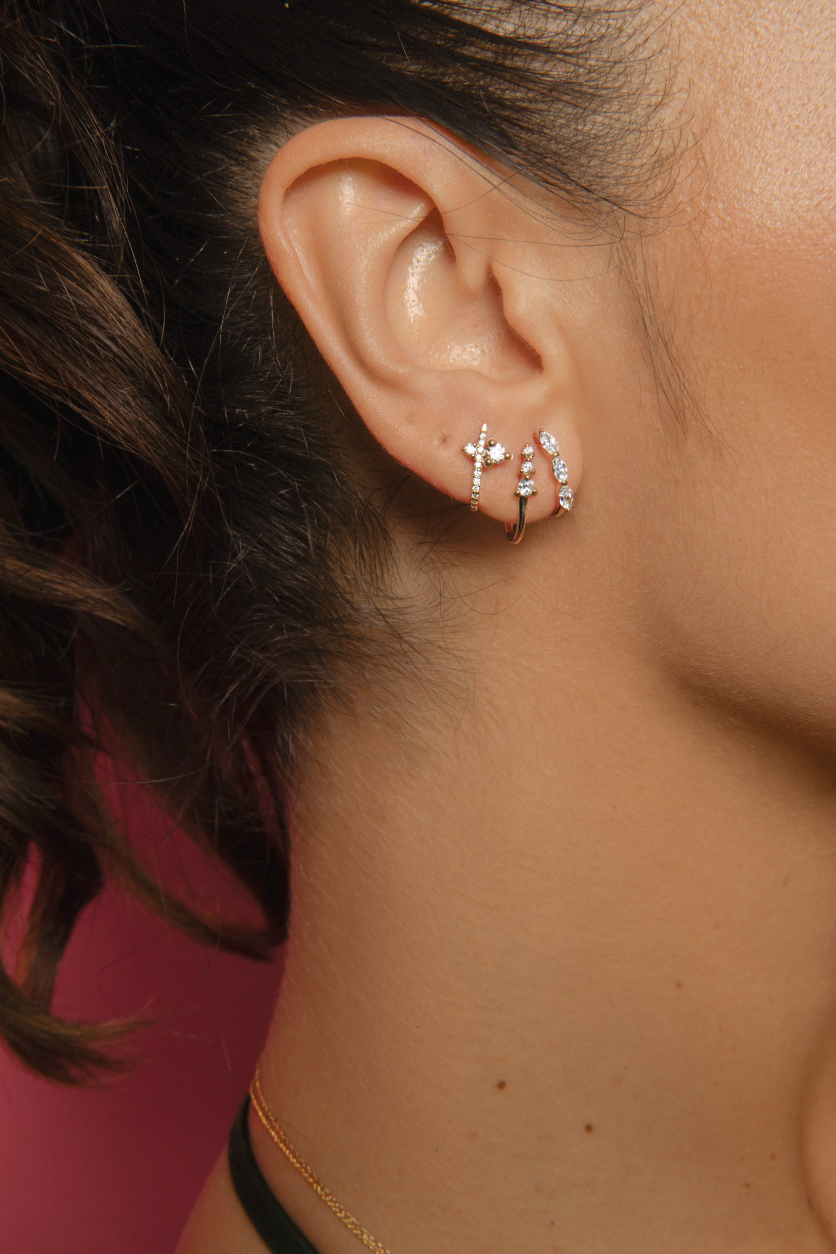 Hooked Pave Studs