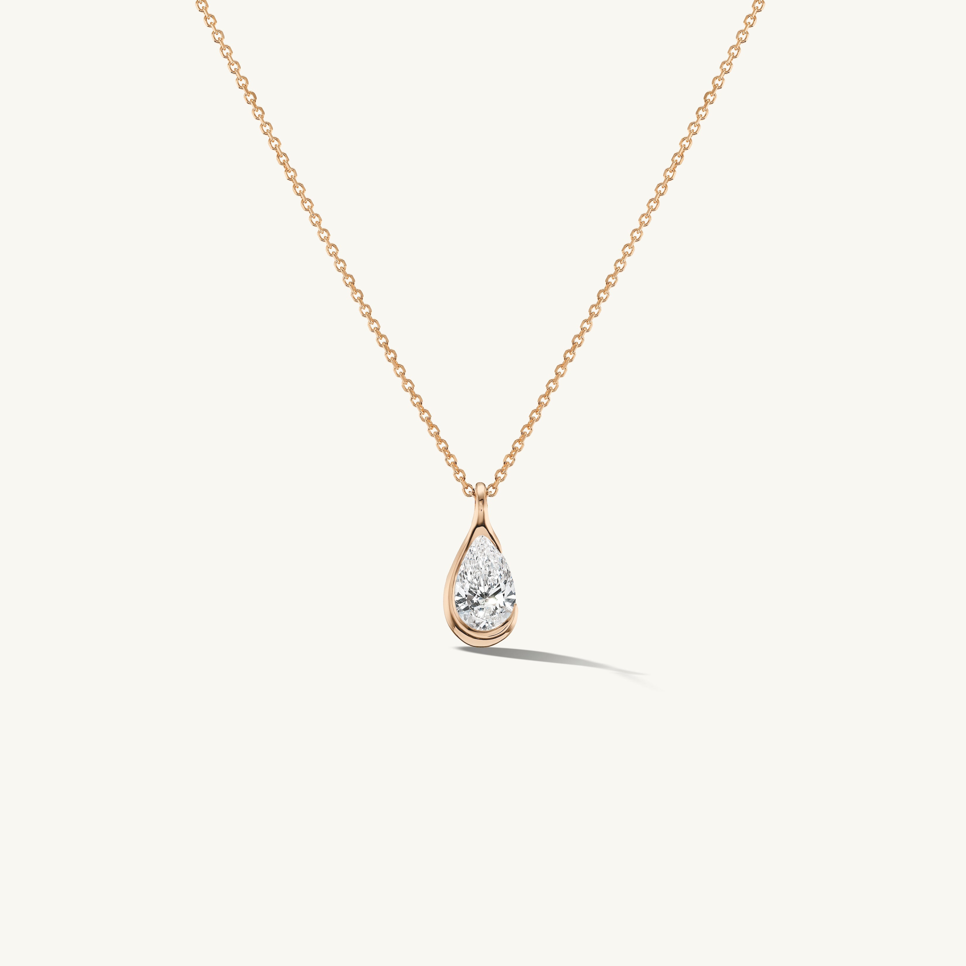 Droplet Pendant Necklace