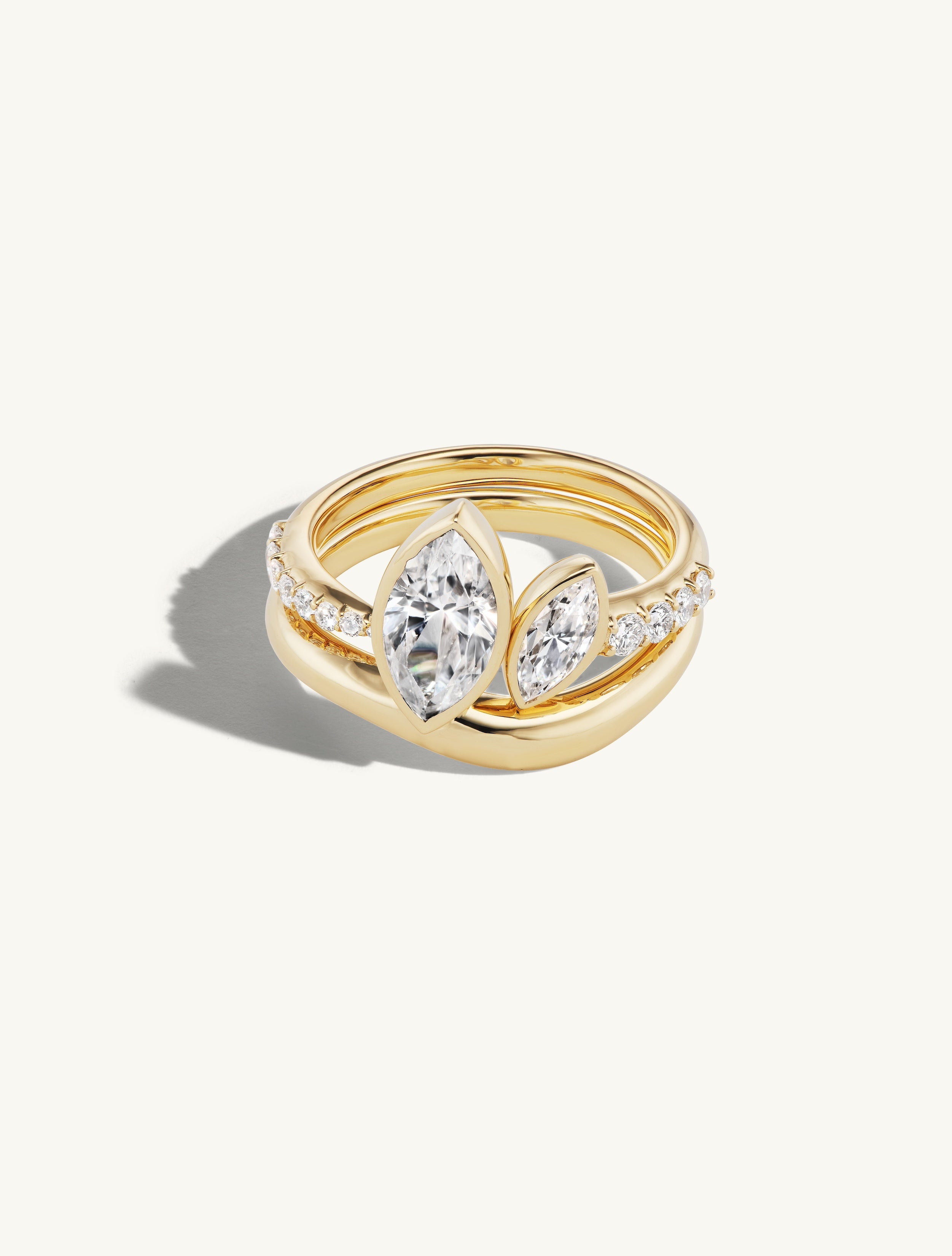 Solo Marquise Engagement Ring