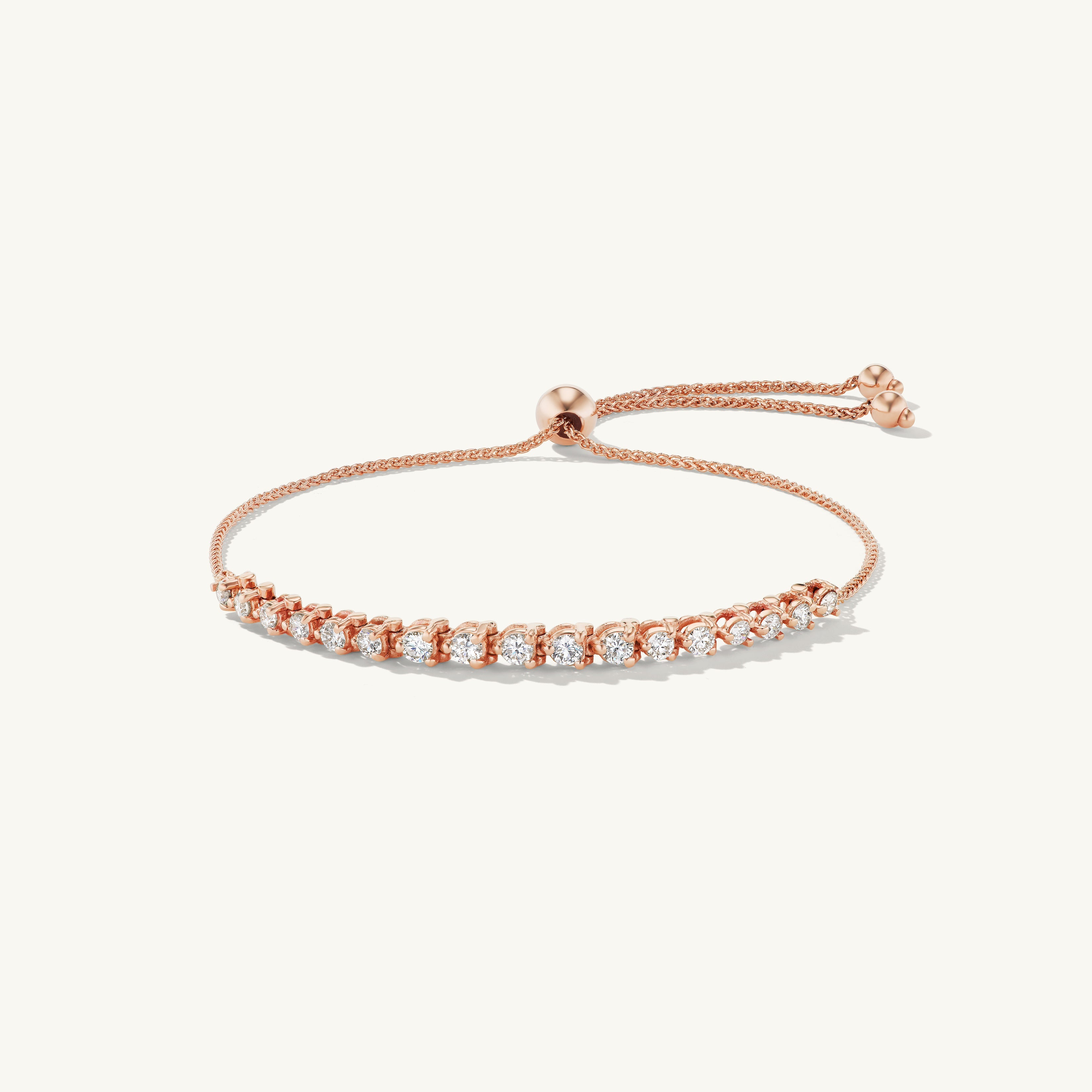 Graduating Diamond Tennis Bracelet